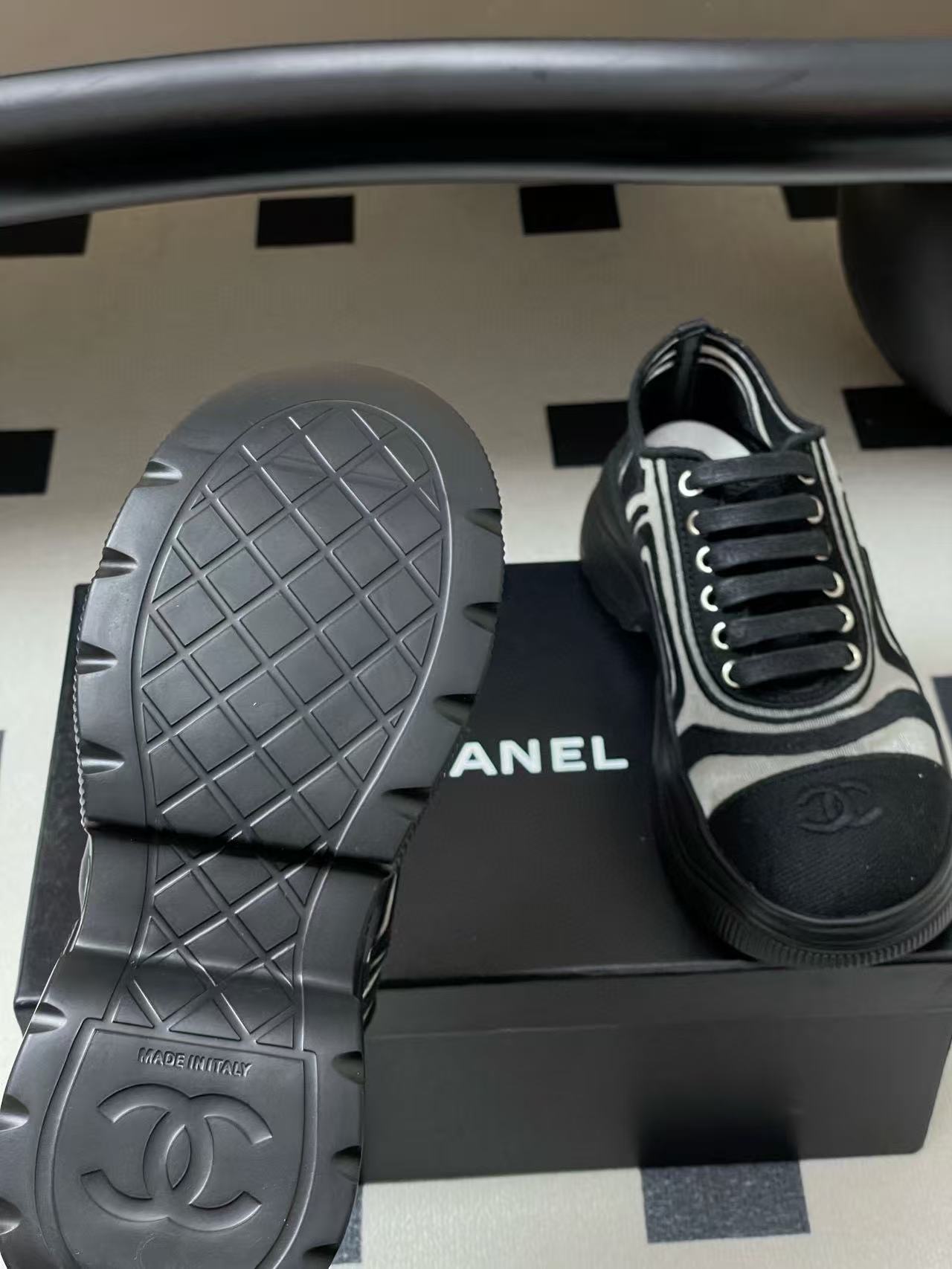 CHANE1 高品質厚底スニーカー【50％割引+送料無料】