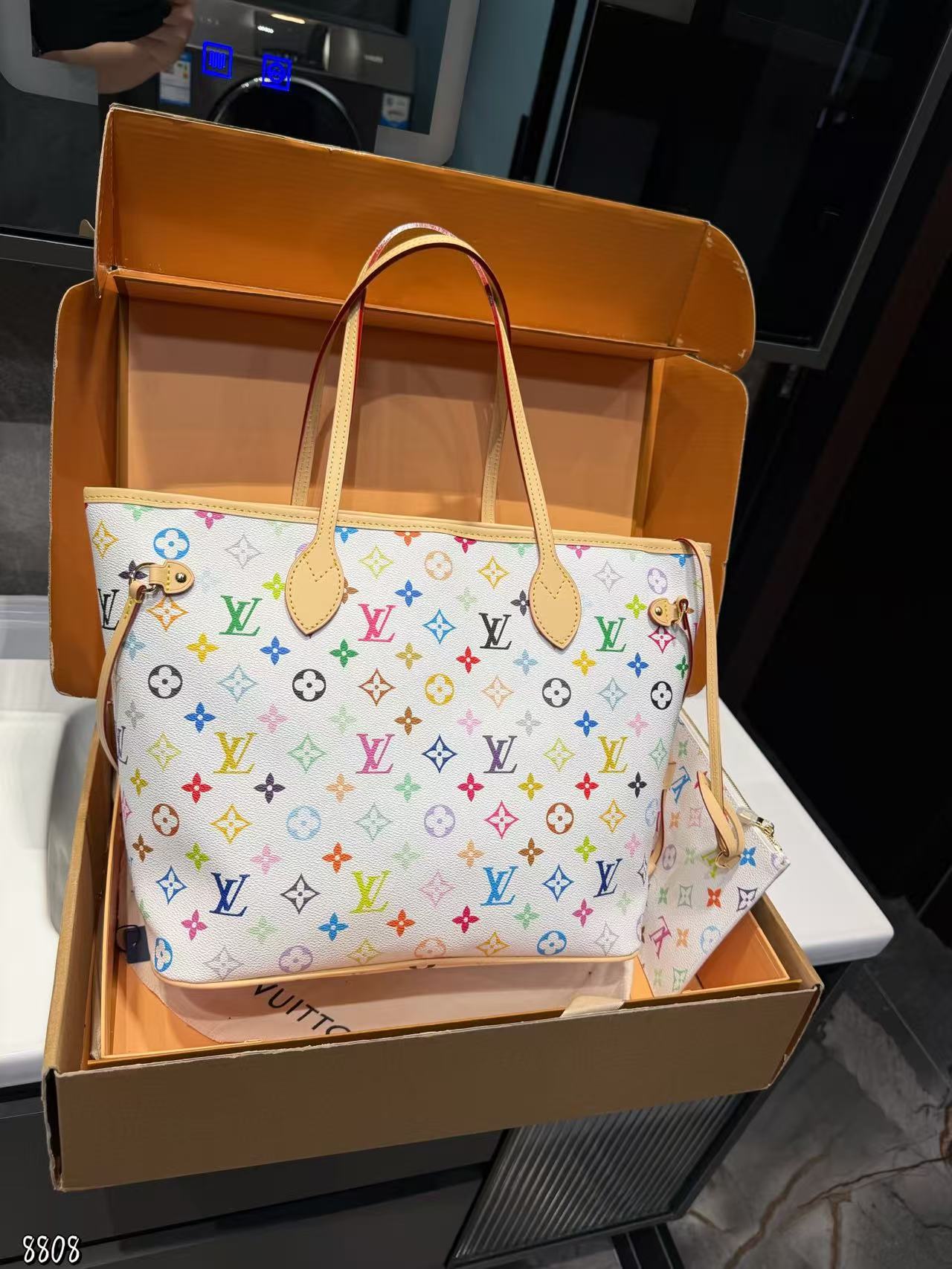 LVプリントショッピングバッグ【50％割引+送料無料】