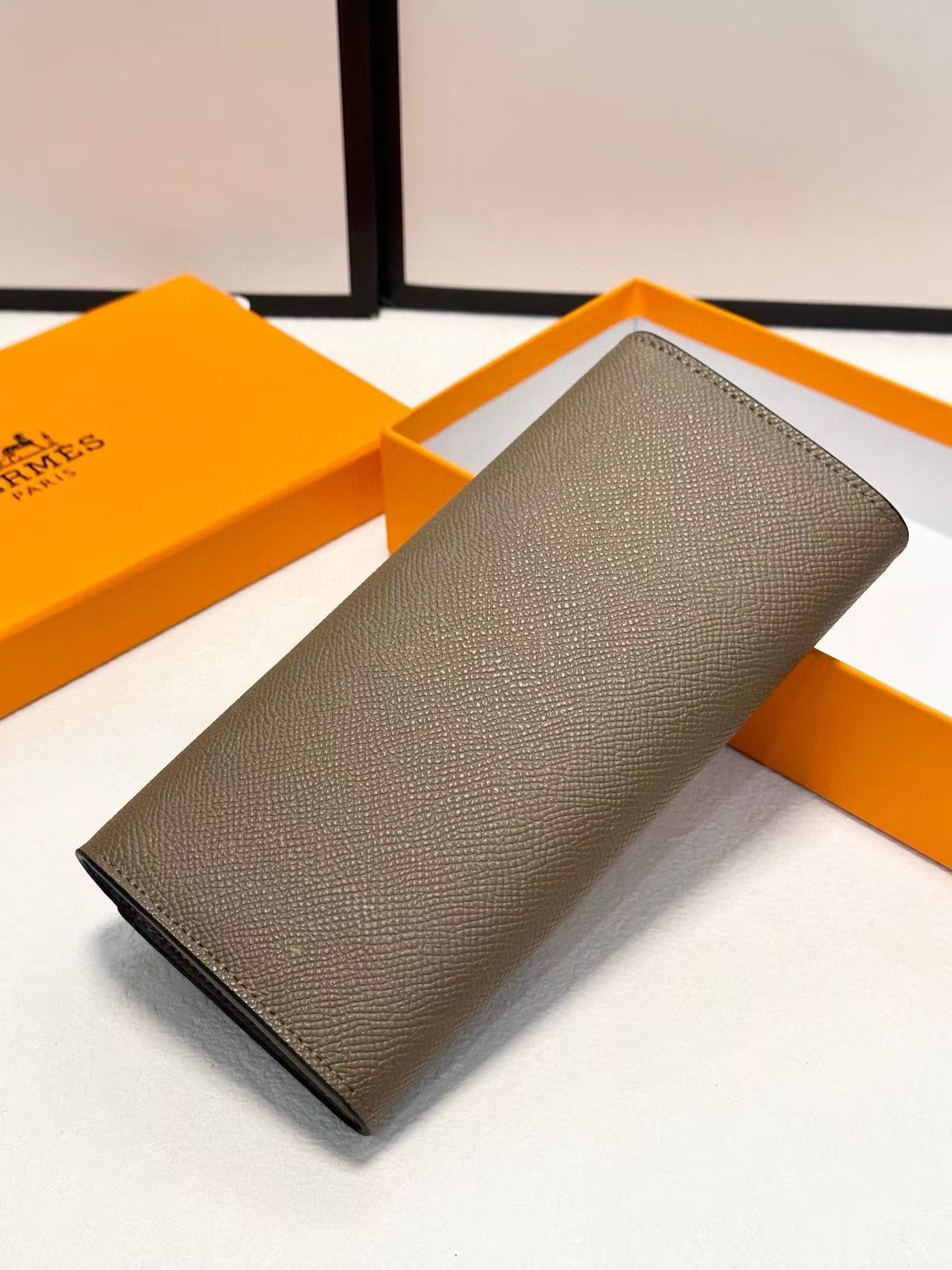 HERME5 レザーロングウォレット【50％割引+送料無料】