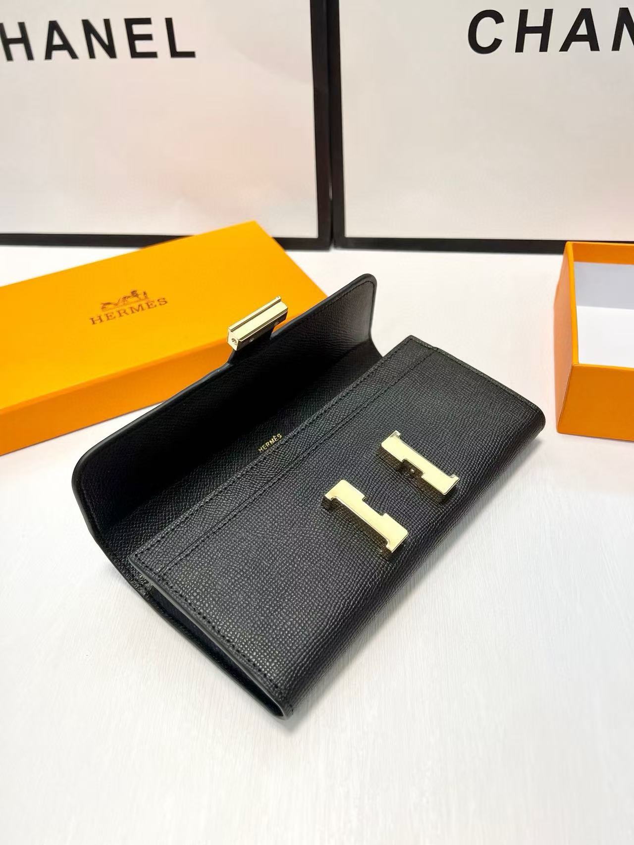 HERME5 レザーロングウォレット【50％割引+送料無料】