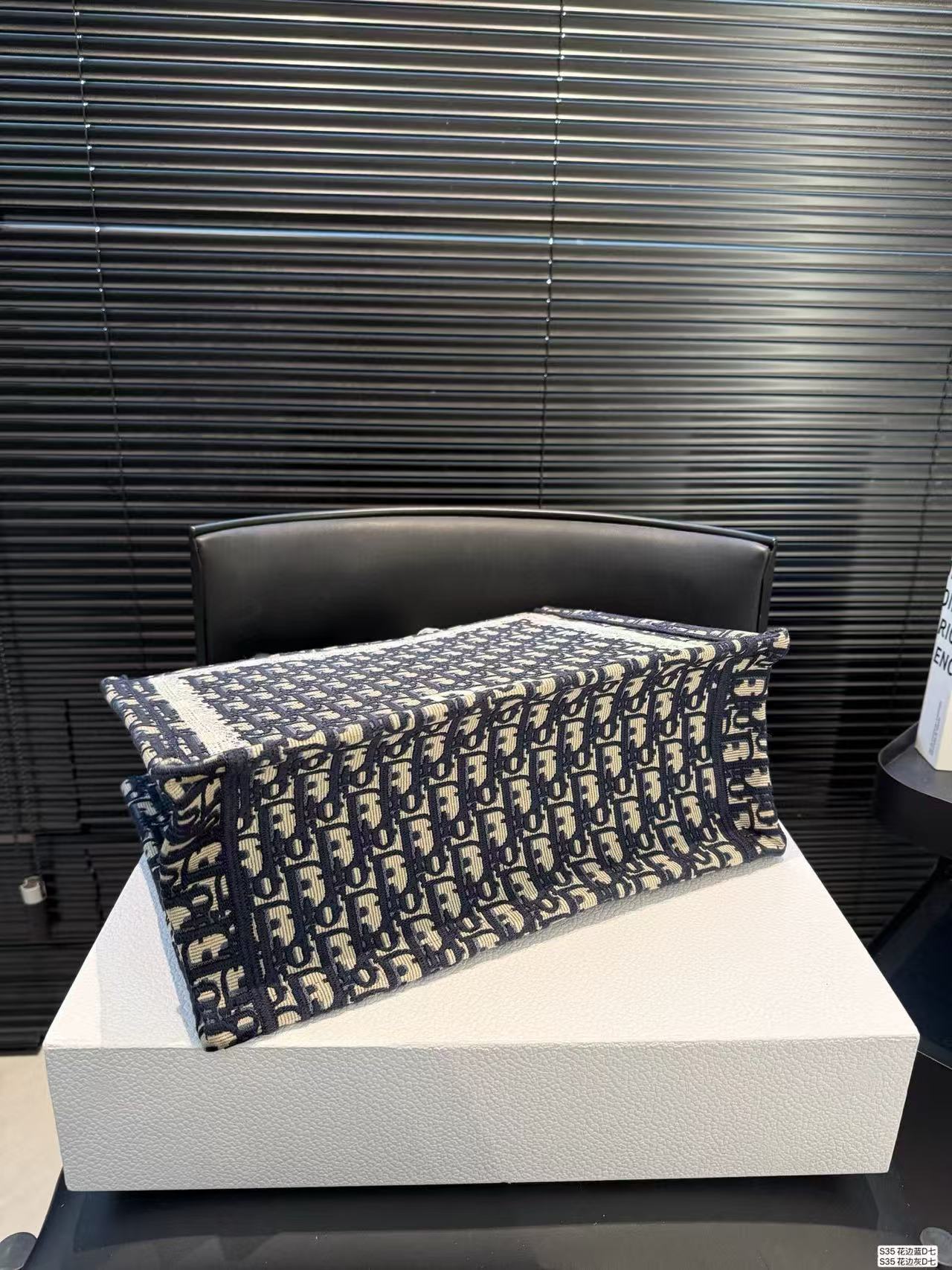 DIOR ジャカード トートバッグ【50％割引+送料無料】