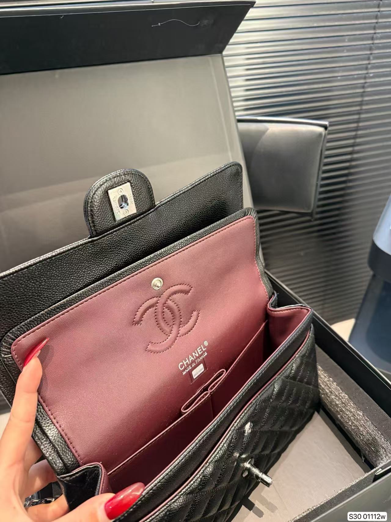 CHANE1 ミラー+ウォーターボトル+チェーンバッグ 3点セット【50％割引+送料無料】