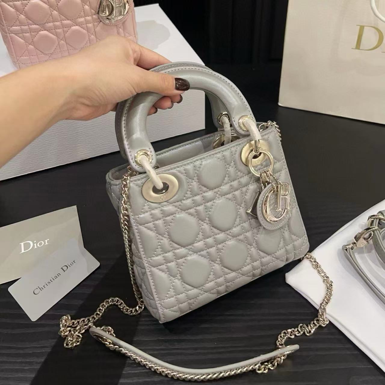 DIOR ladyハンドバッグ【50％割引+送料無料】
