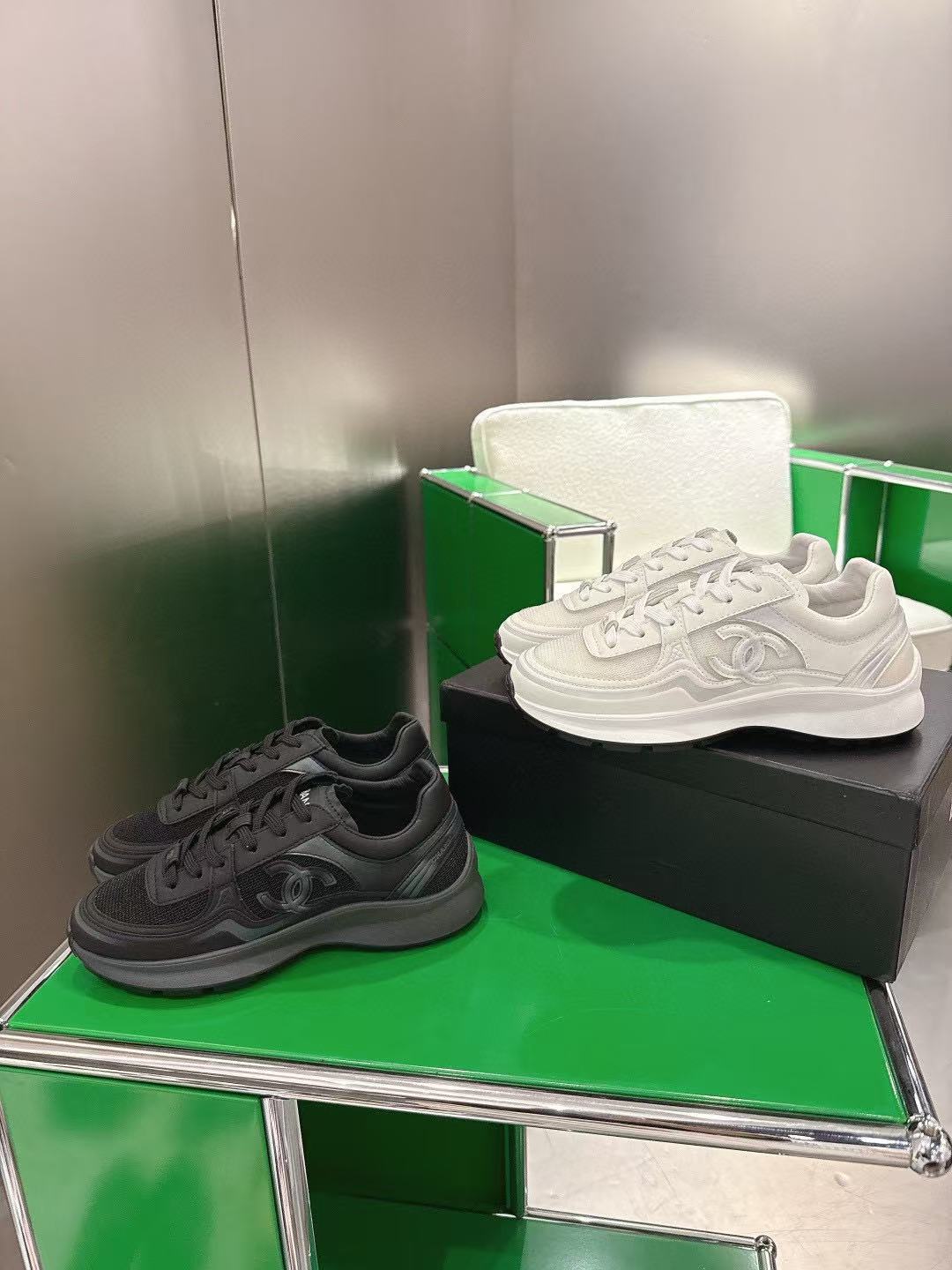 CHANE1 高品質ダブルCカジュアルシューズ【50％割引+送料無料】