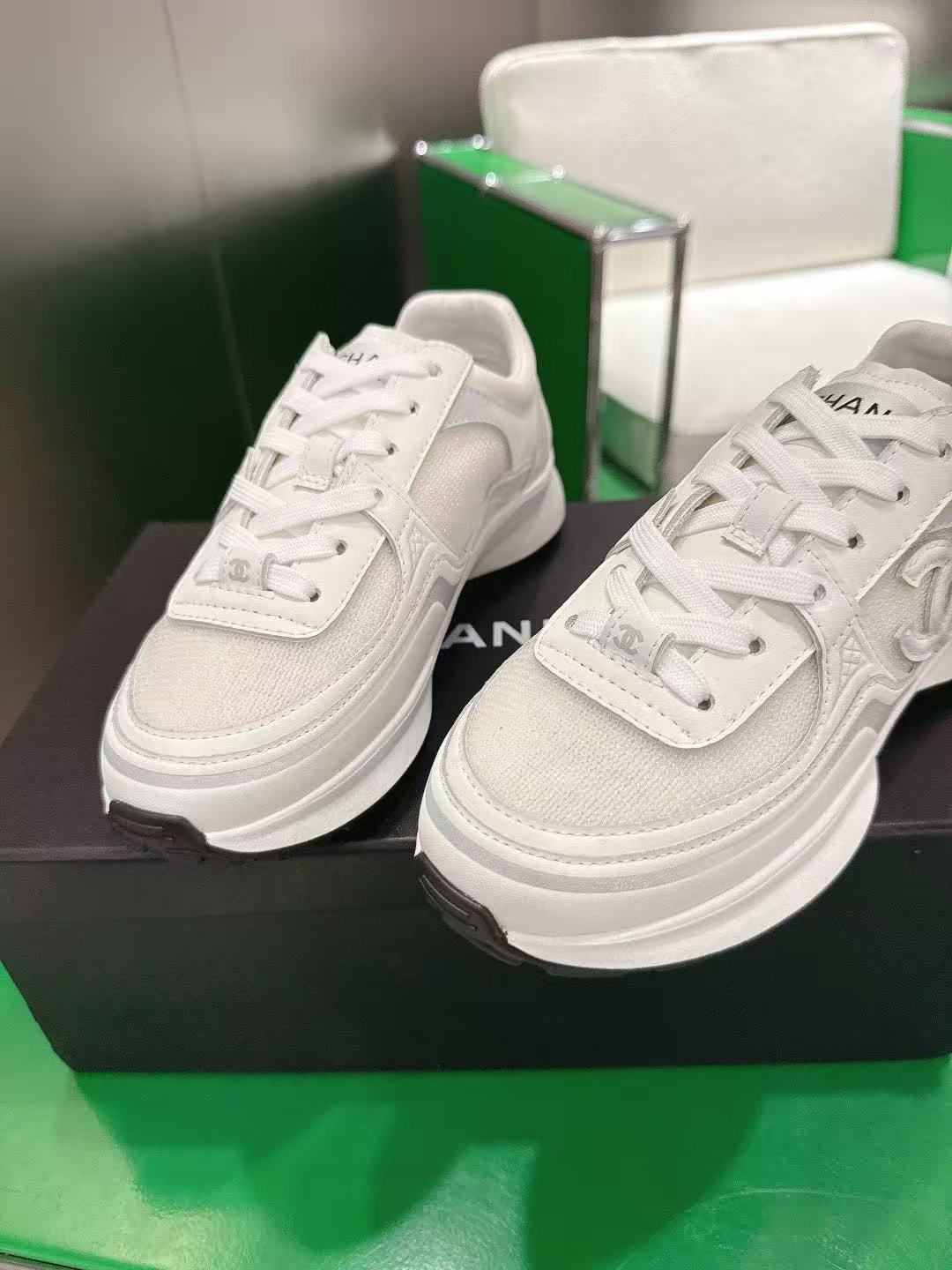 CHANE1 高品質ダブルCカジュアルシューズ【50％割引+送料無料】