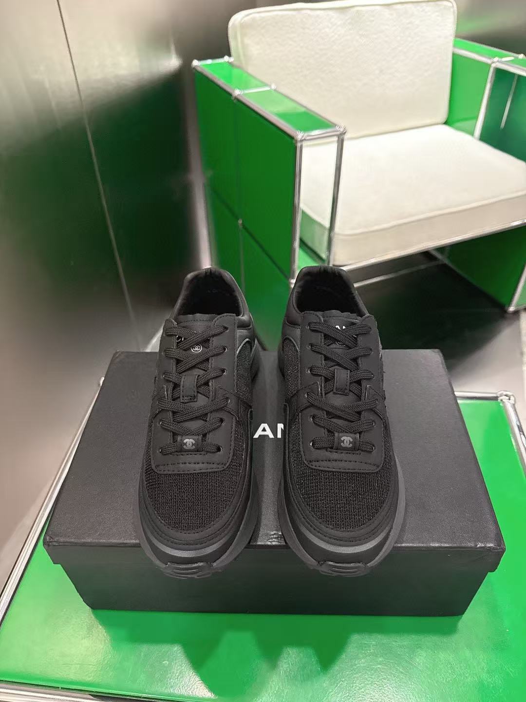 CHANE1 高品質ダブルCカジュアルシューズ【50％割引+送料無料】