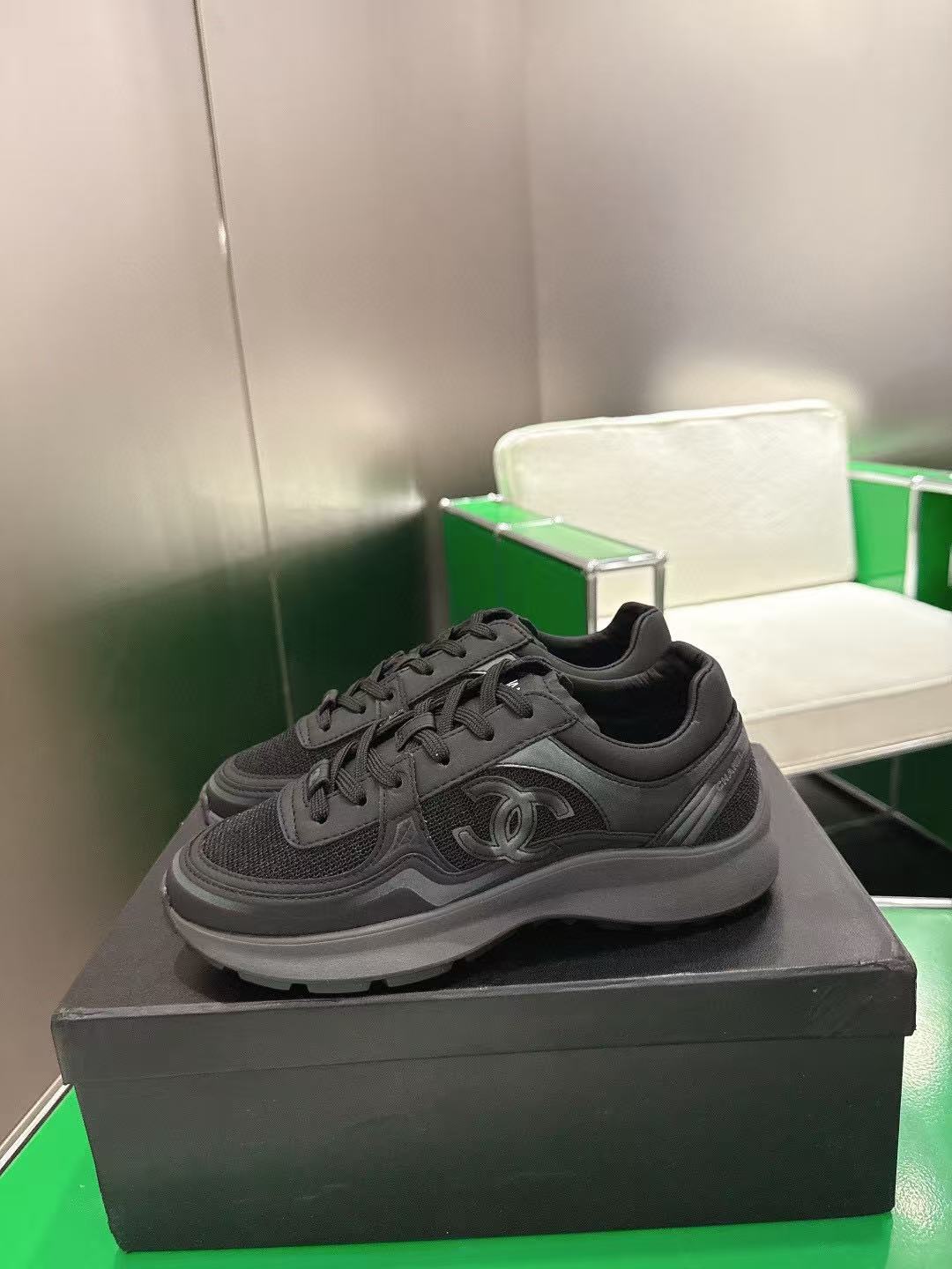 CHANE1 高品質ダブルCカジュアルシューズ【50％割引+送料無料】