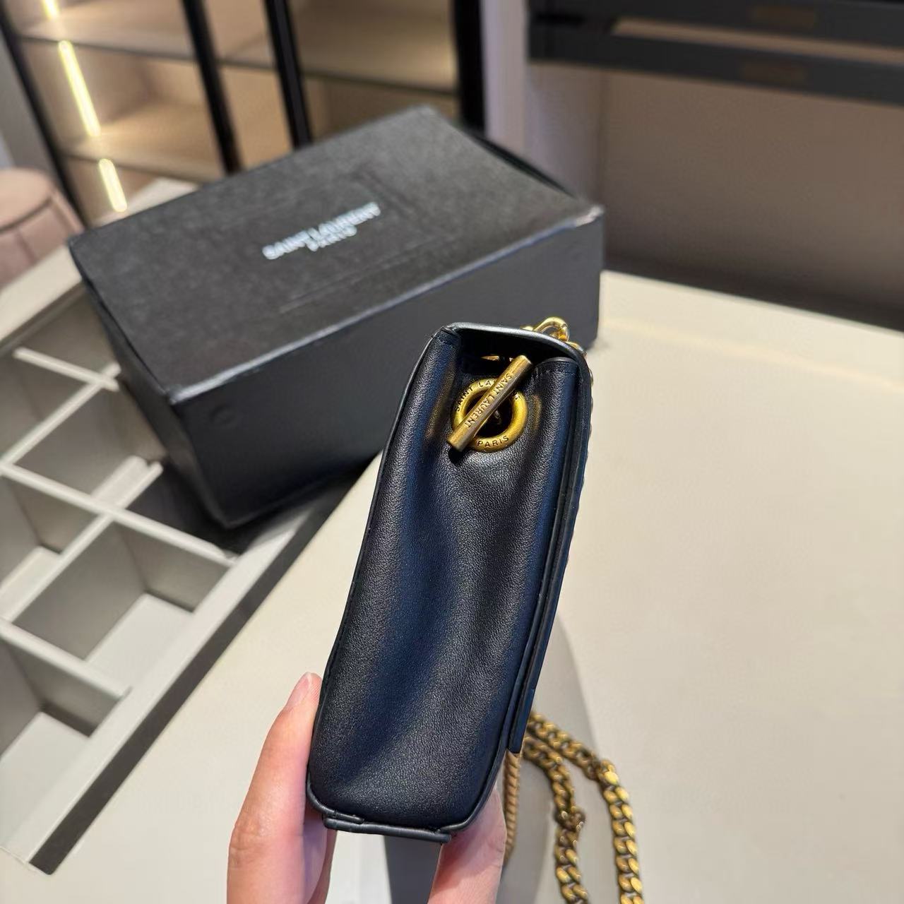 YSL チェーンショルダー/クロスボディバッグ【50％割引+送料無料】