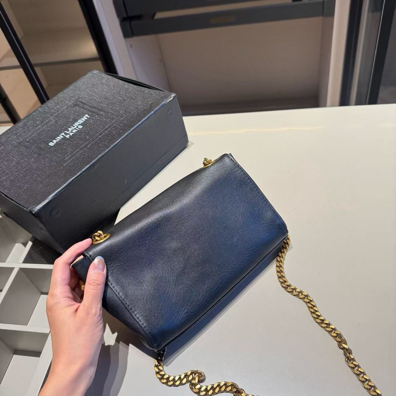 YSL チェーンショルダー/クロスボディバッグ【50％割引+送料無料】