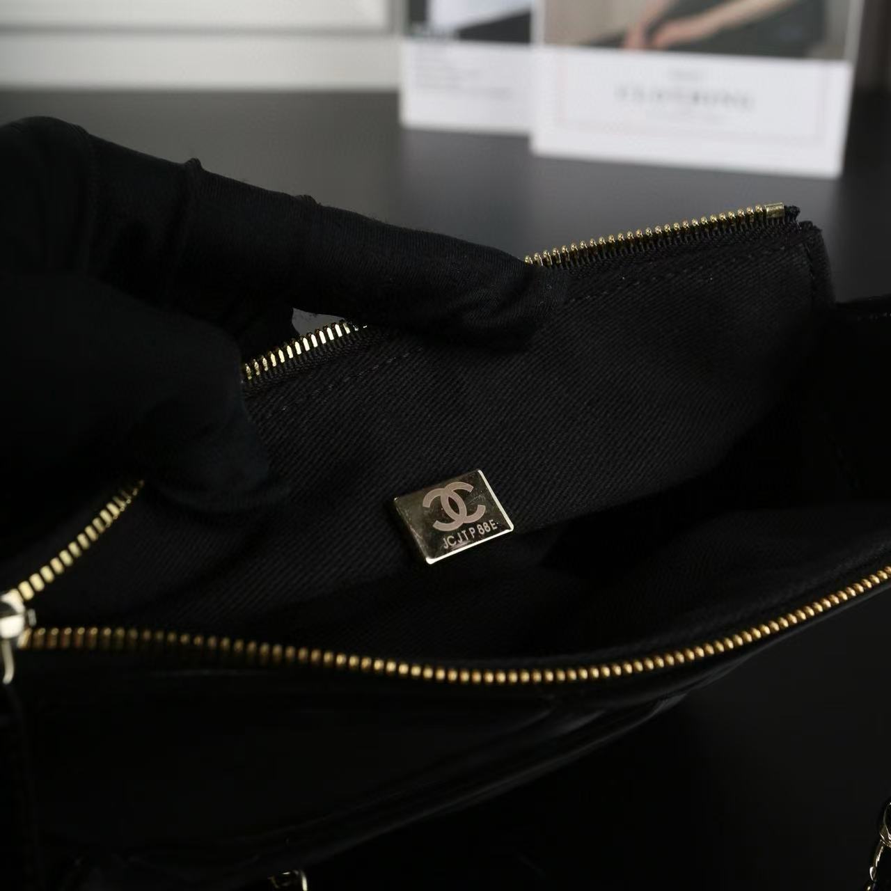 CHANE1 ベルベットディアスキンチェーンバッグ【50％割引+送料無料】