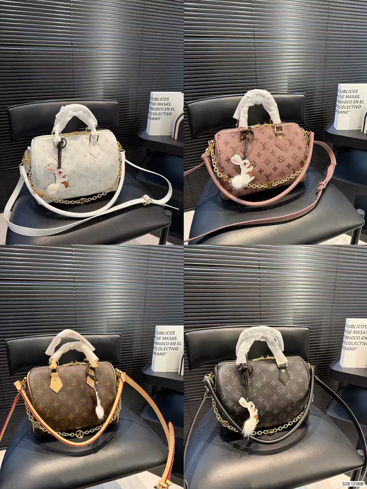 LVプリントチェーンハンドバッグ【50％割引+送料無料】