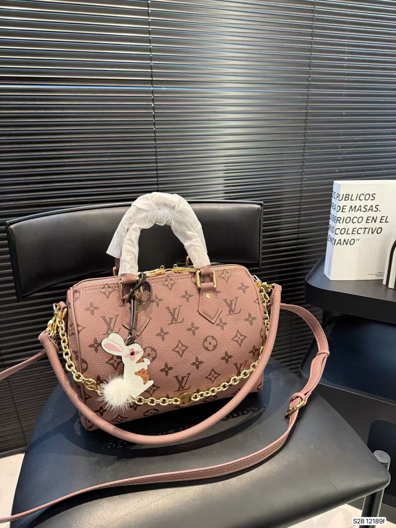 LVプリントチェーンハンドバッグ【50％割引+送料無料】