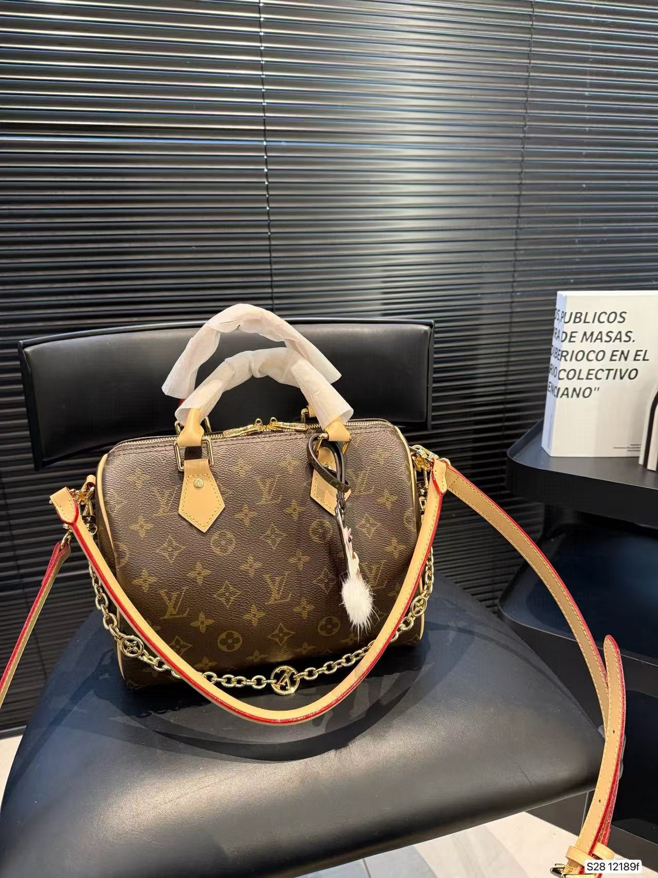 LVプリントチェーンハンドバッグ【50％割引+送料無料】