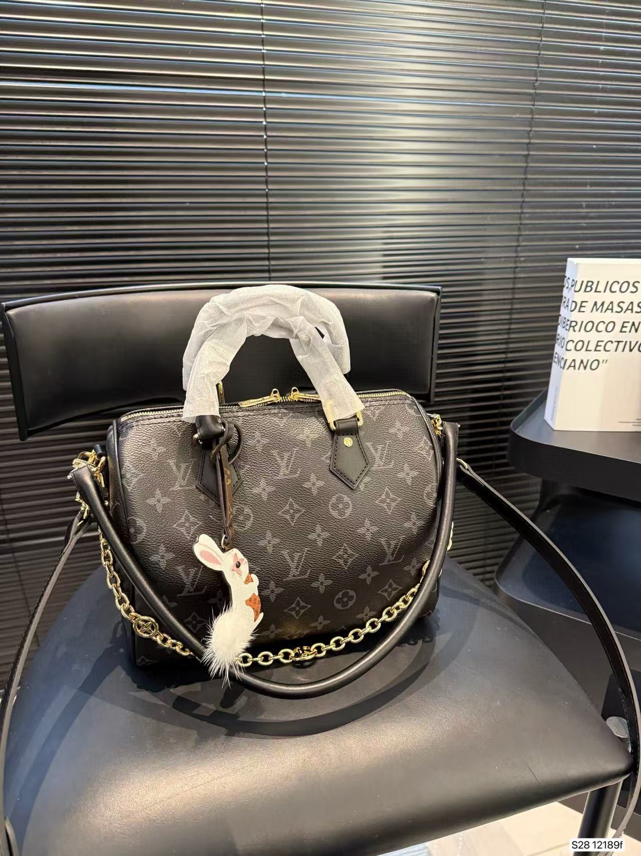 LVプリントチェーンハンドバッグ【50％割引+送料無料】