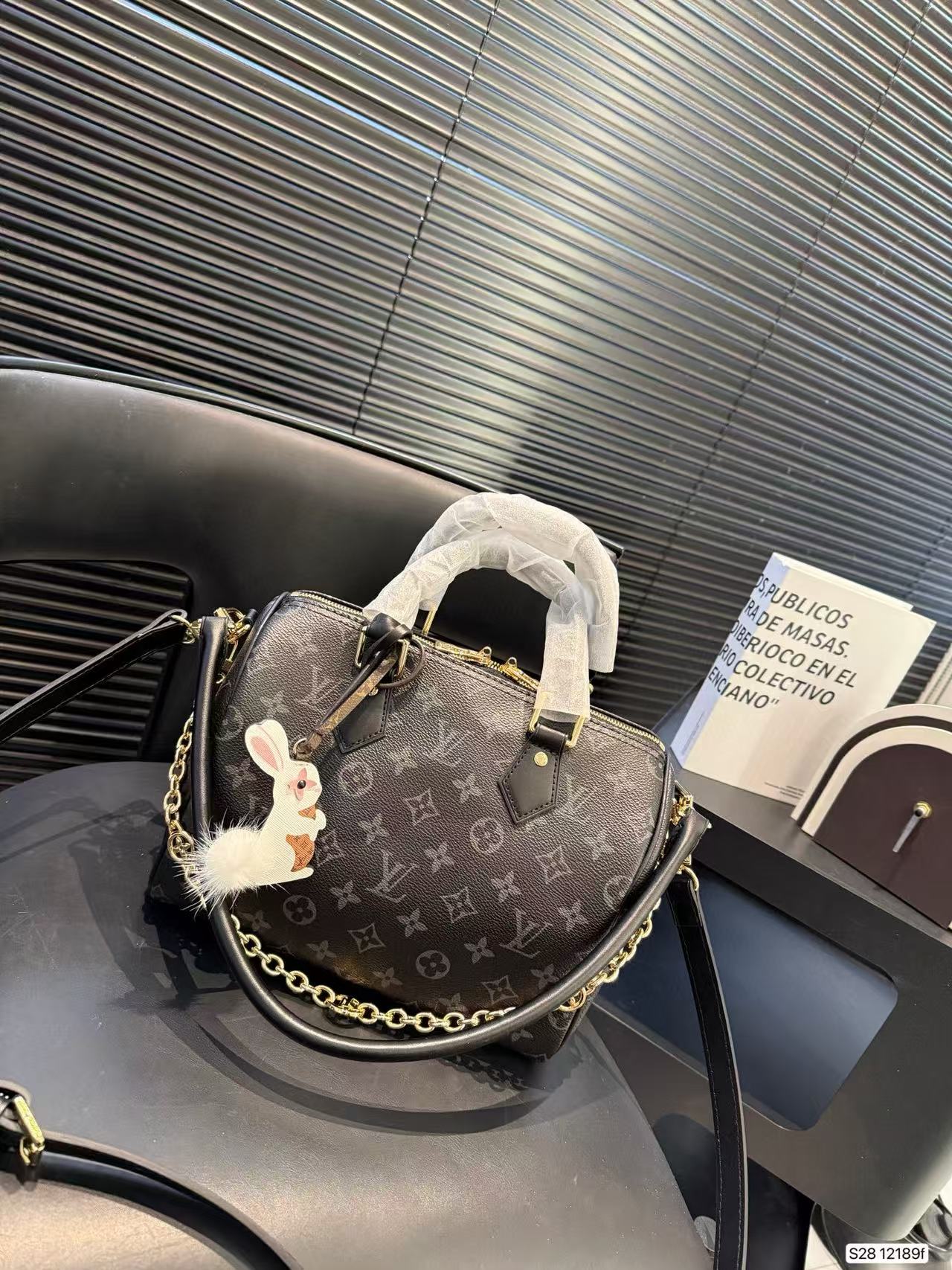 LVプリントチェーンハンドバッグ【50％割引+送料無料】