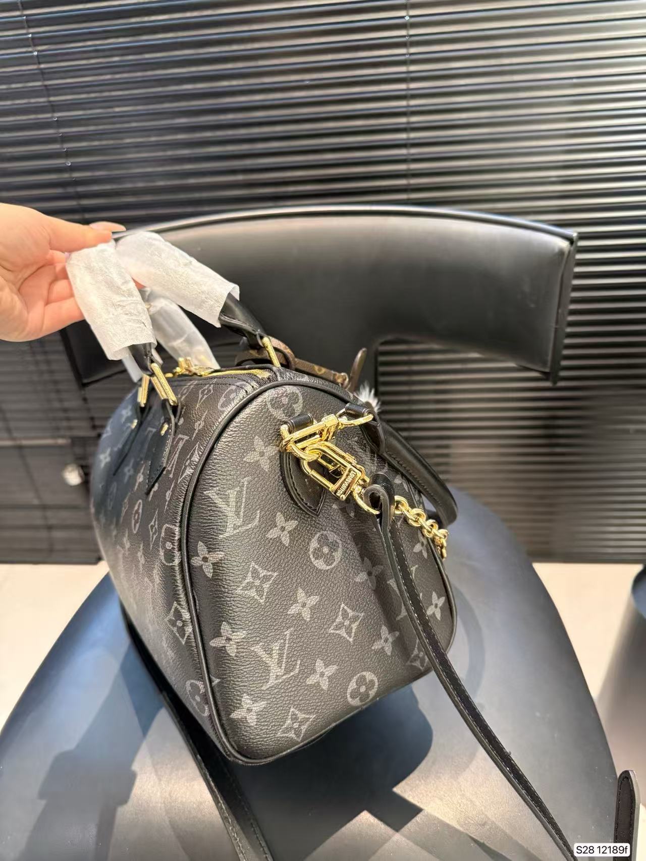 LVプリントチェーンハンドバッグ【50％割引+送料無料】