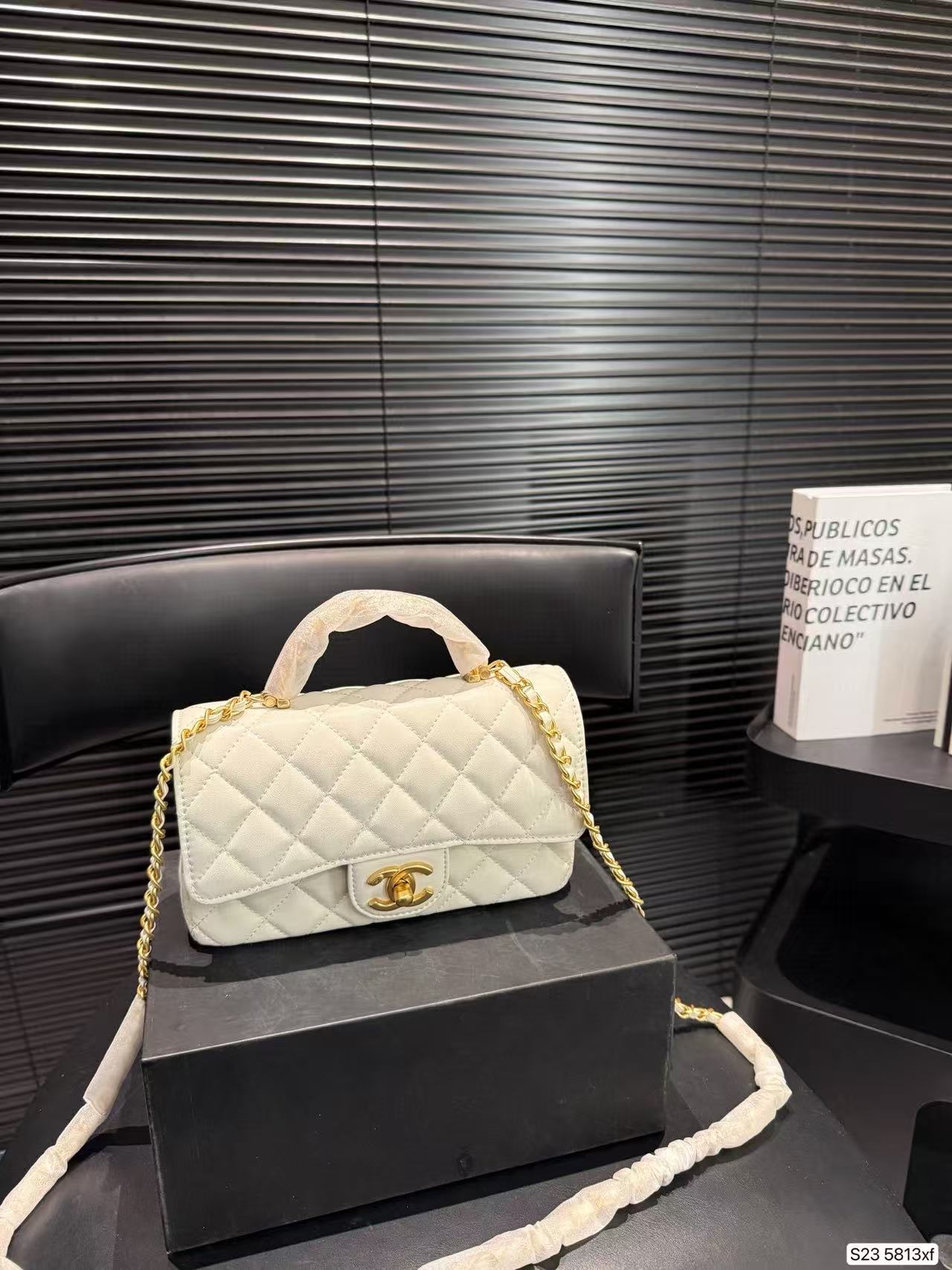 CHANE1 シンプルチェーンハンドバッグ【50％割引+送料無料】