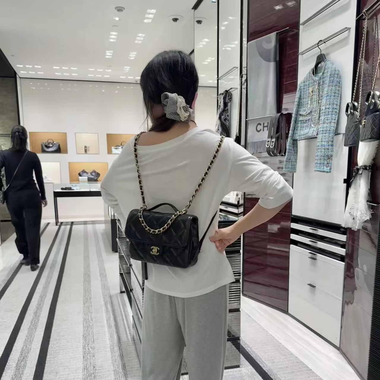 CHANE1 高品質チェーンバックパック【50％割引+送料無料】