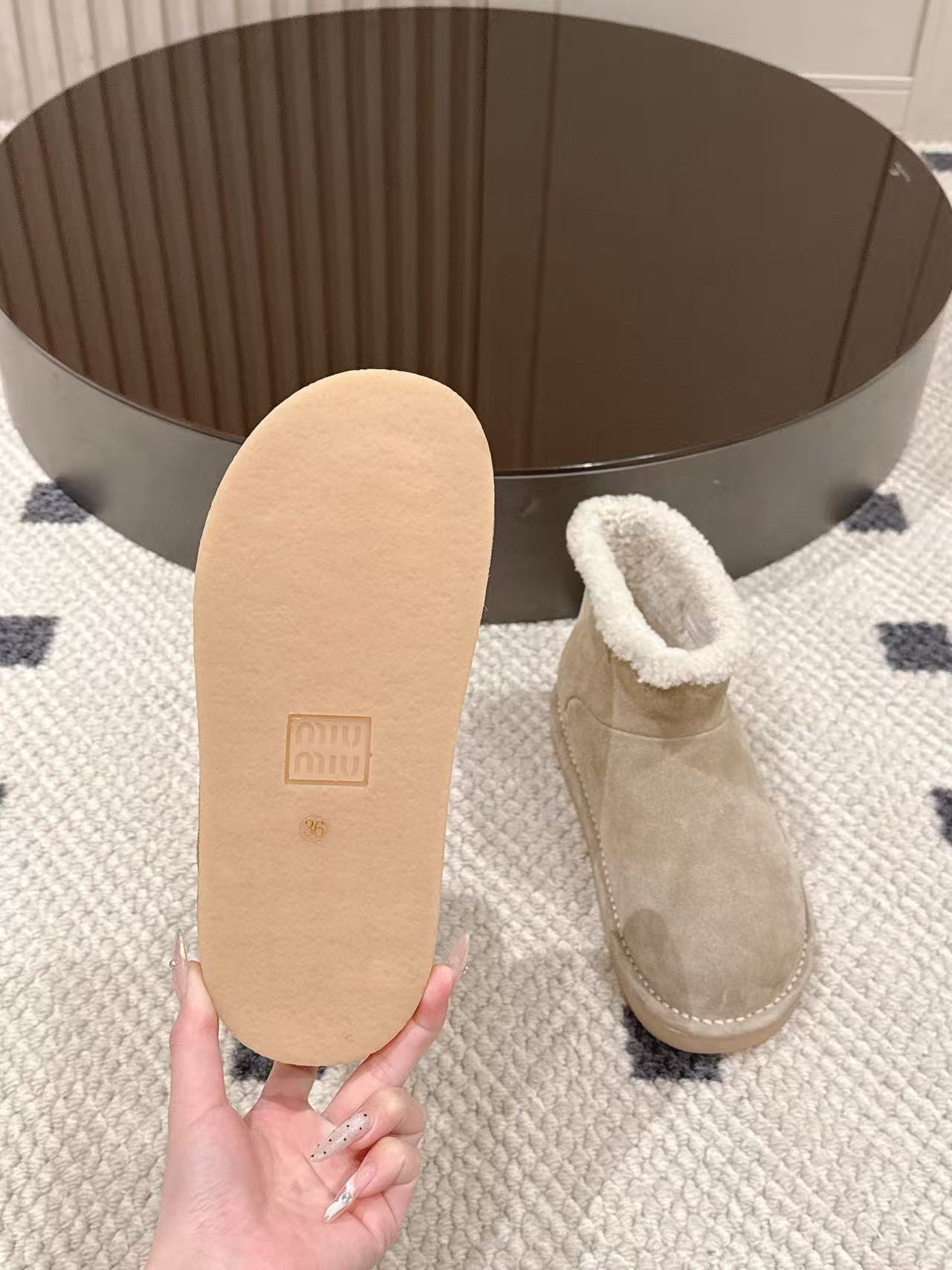 M1UM1U 高品質ウールスノーブーツ【50％割引+送料無料】