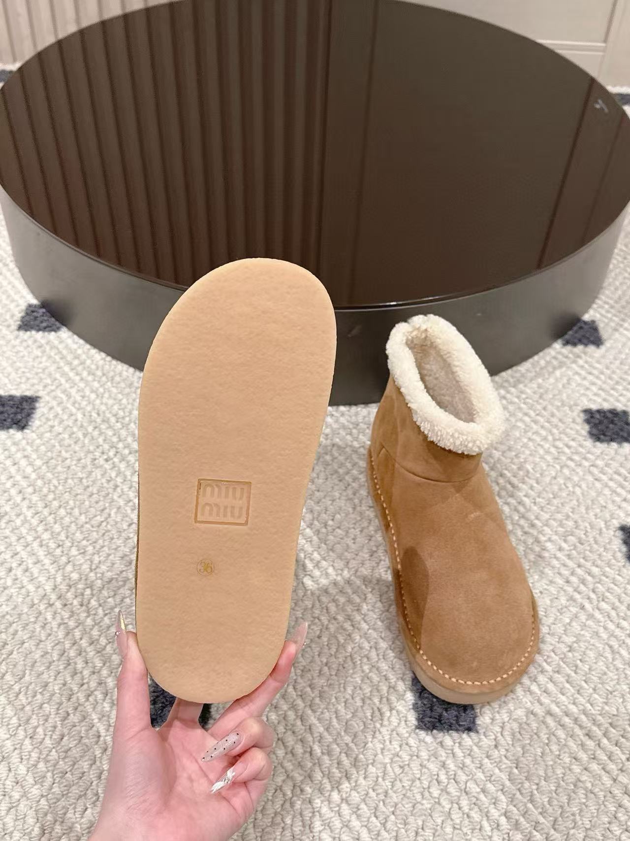 M1UM1U 高品質ウールスノーブーツ【50％割引+送料無料】