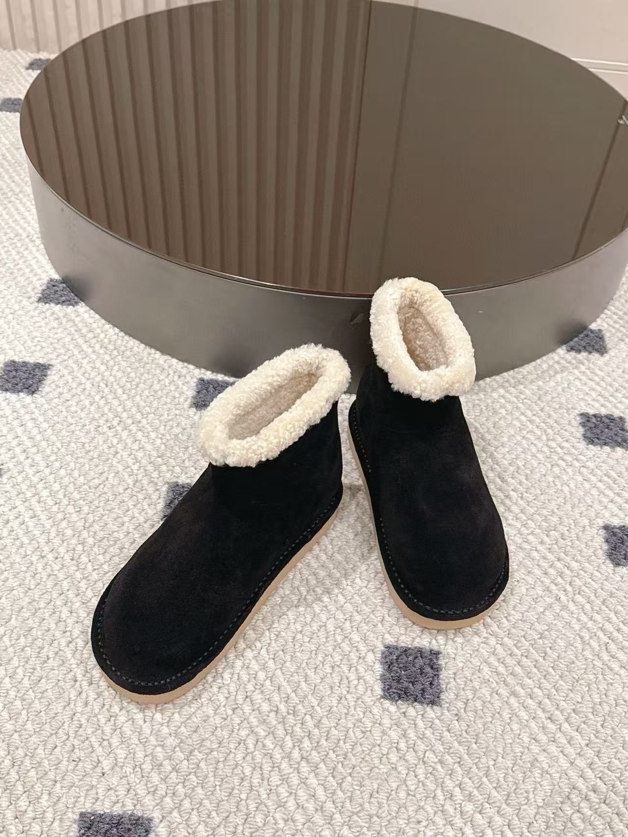 M1UM1U 高品質ウールスノーブーツ【50％割引+送料無料】