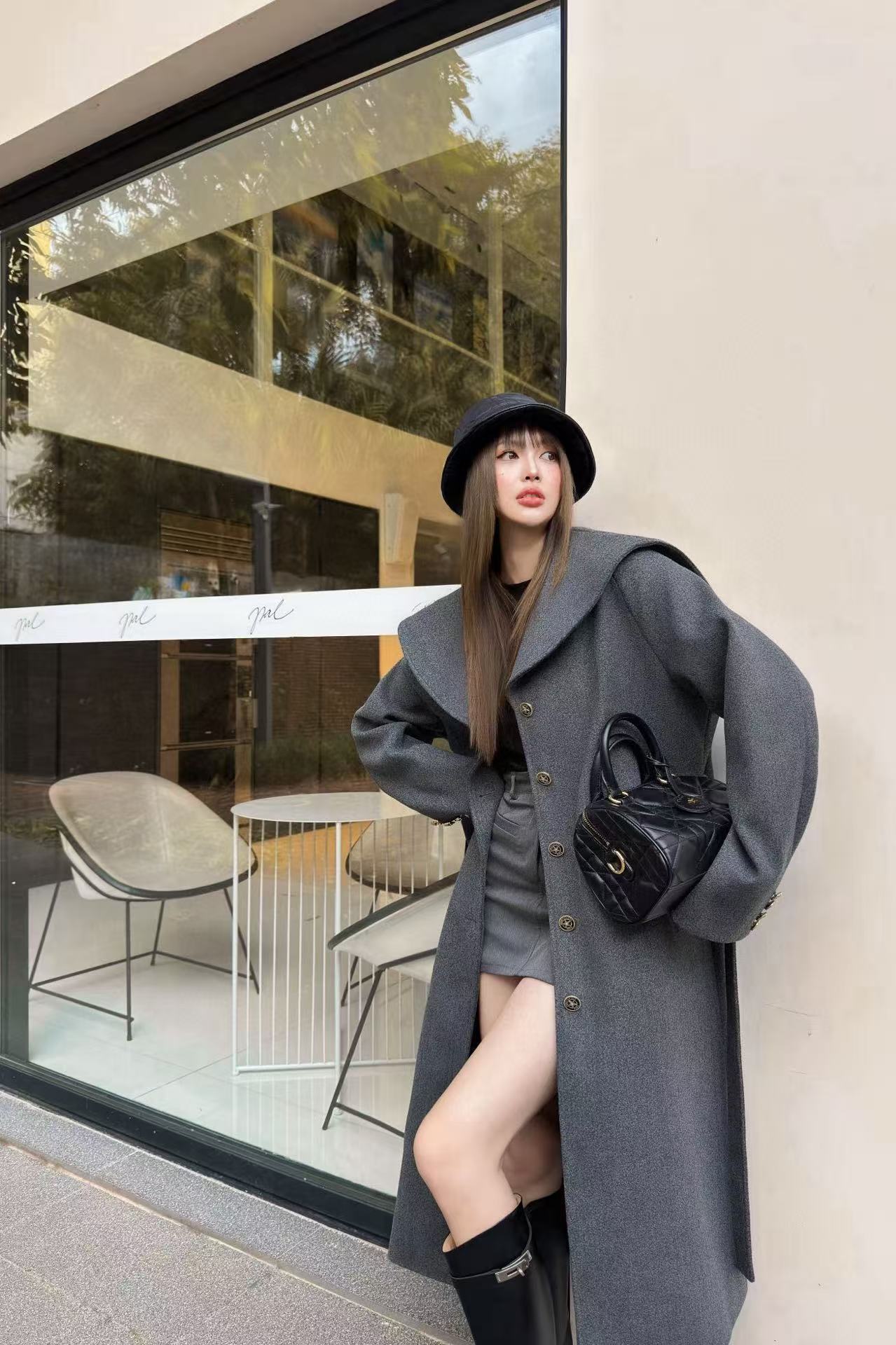 DIOR ラペルロングコート【50％割引+送料無料】