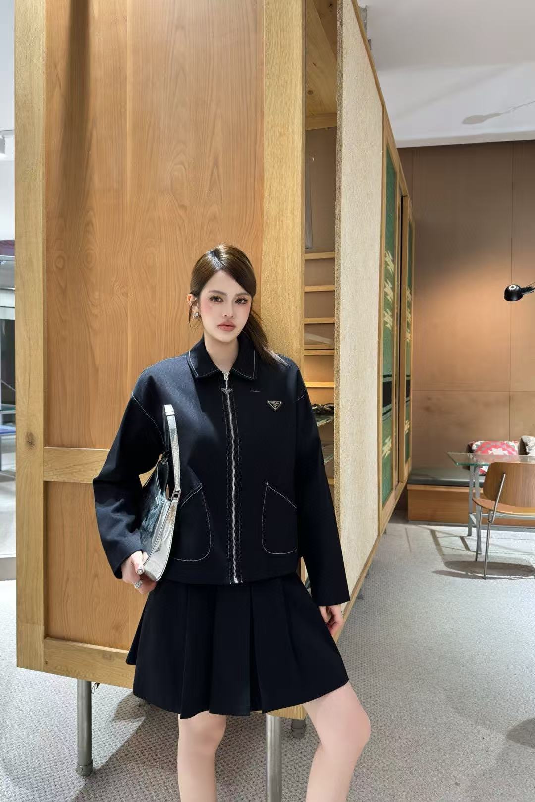 PR4DA トライアングルロゴ ジッパージャケット【50％割引+送料無料】