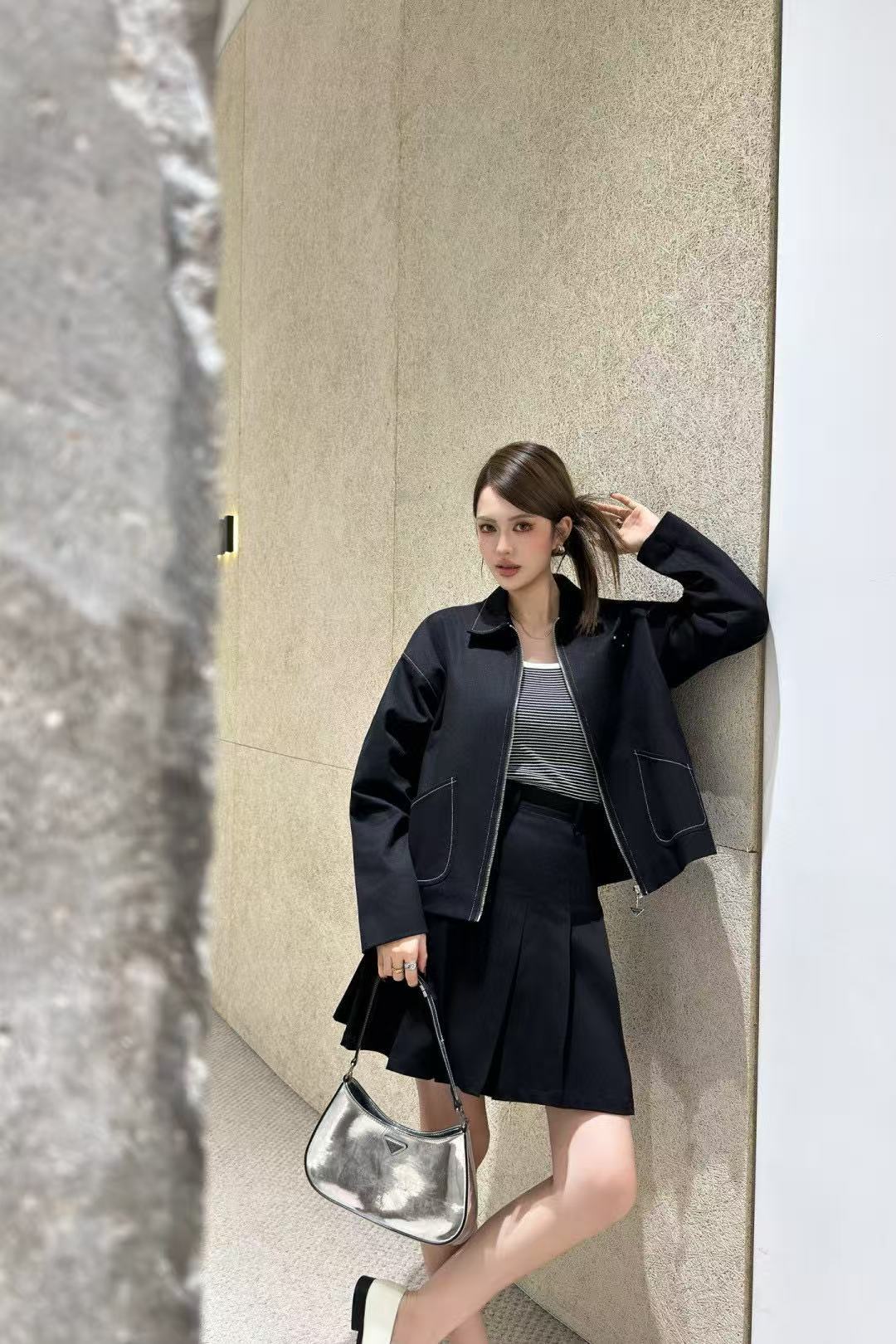 PR4DA トライアングルロゴ ジッパージャケット【50％割引+送料無料】