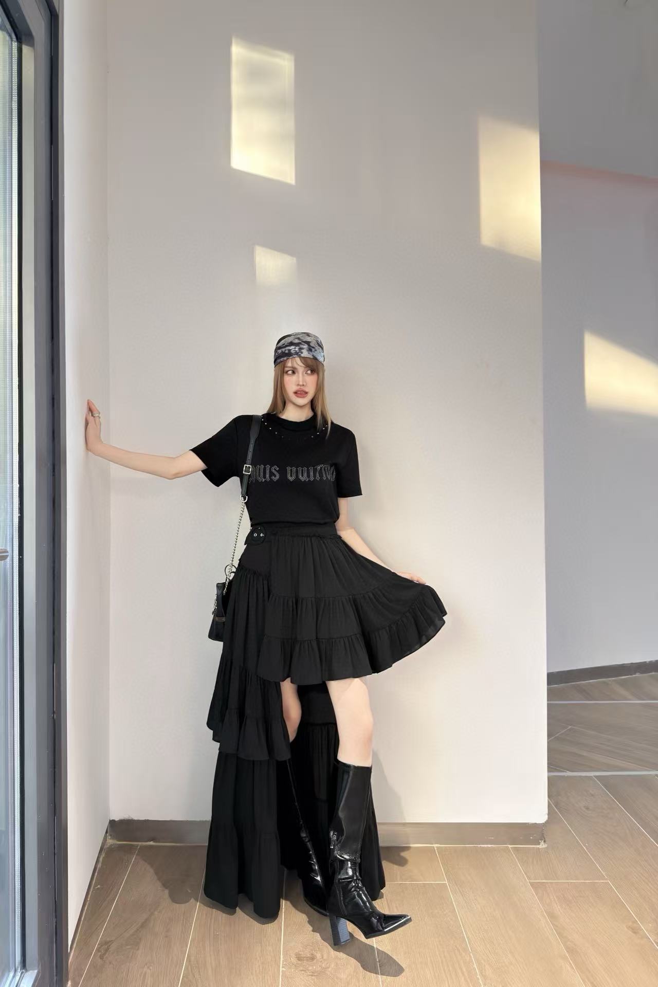 LVイレギュラースカート【50％割引+送料無料】