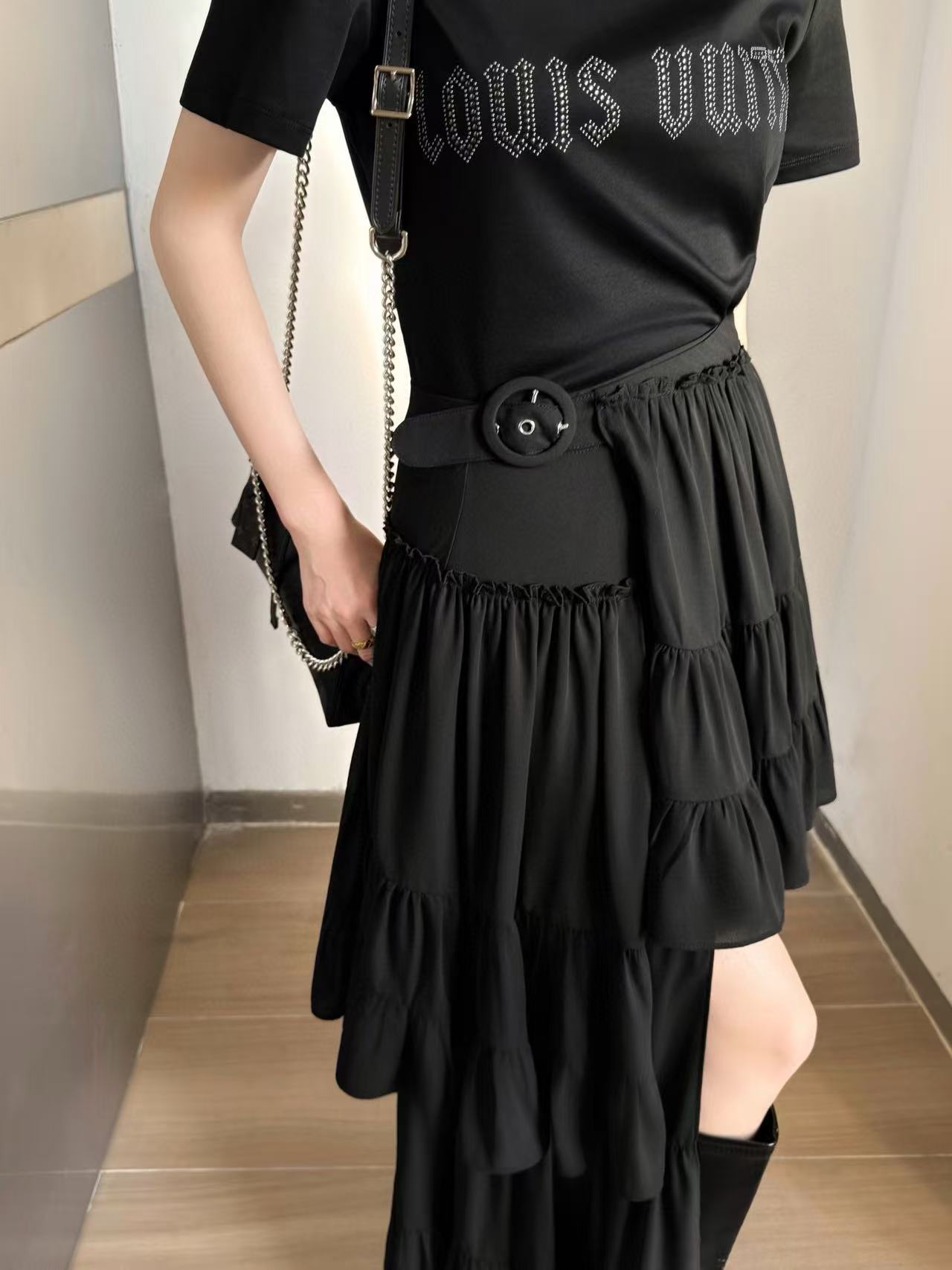 LVイレギュラースカート【50％割引+送料無料】