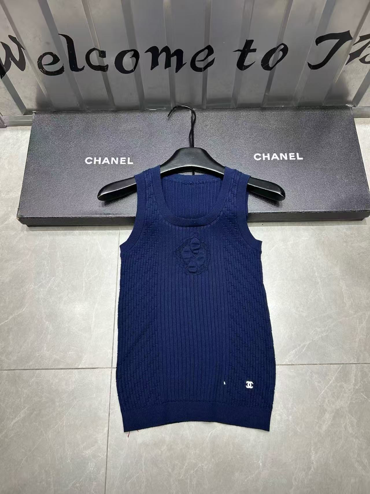 CHANE1 シンプルダブルCウールベスト【50％割引+送料無料】