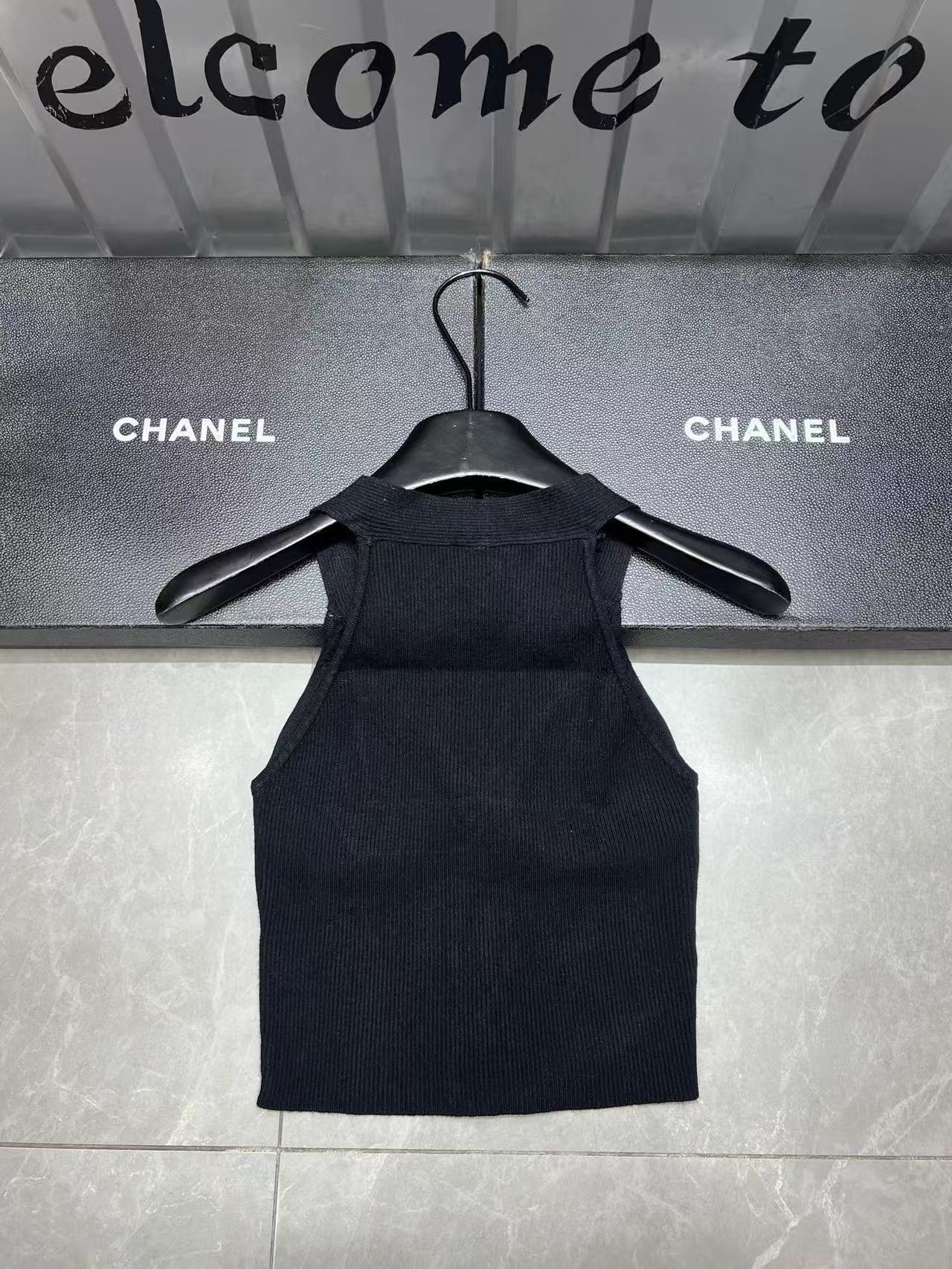 CHANE1 カメリアボウウールベスト【50％割引+送料無料】