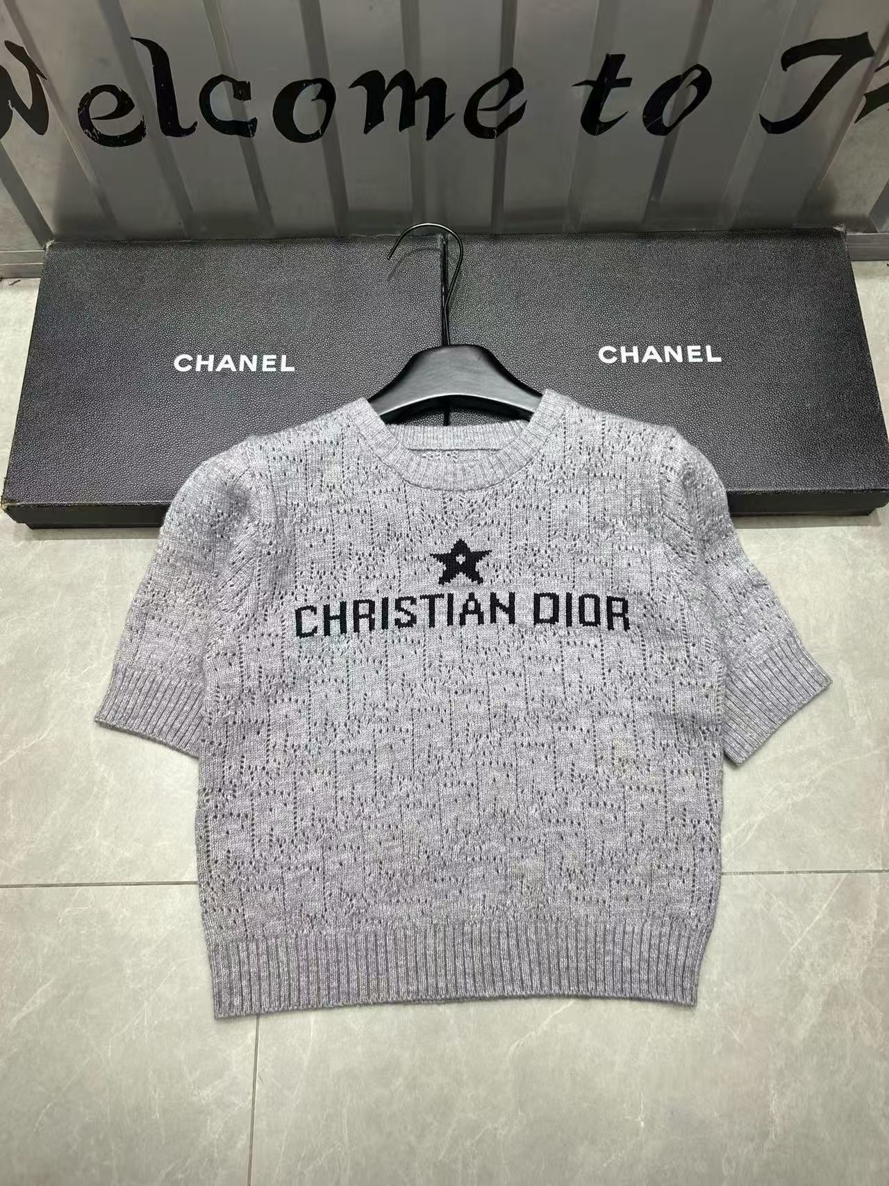 DIOR ファイブポインテッドスターレターセーター【50％割引+送料無料】