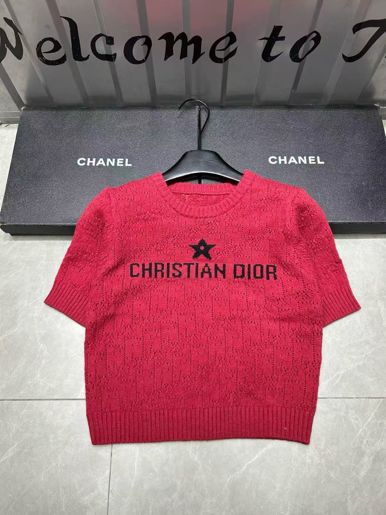 DIOR ファイブポインテッドスターレターセーター【50％割引+送料無料】