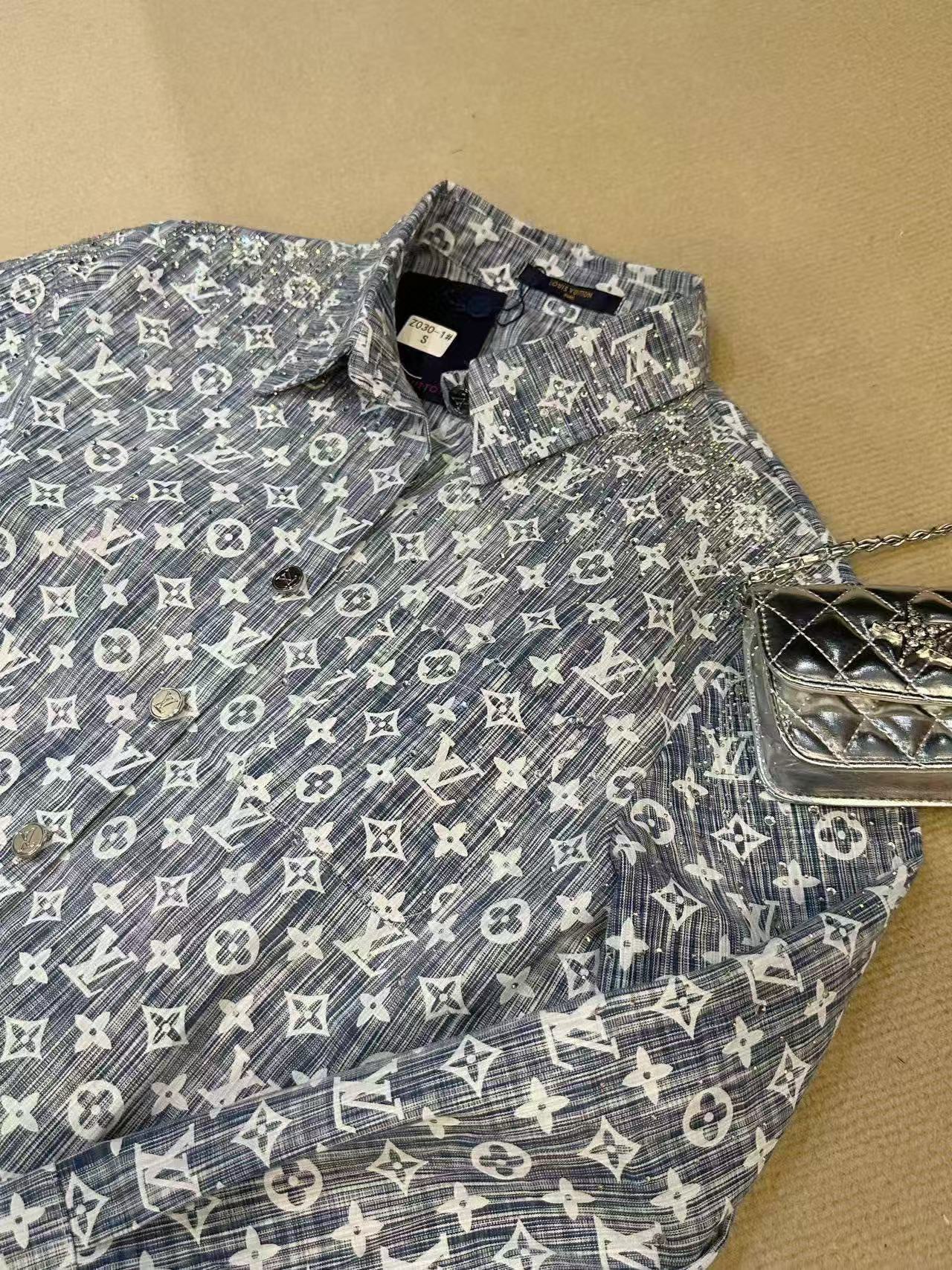 LVプリントデニムジャケット【50％割引+送料無料】