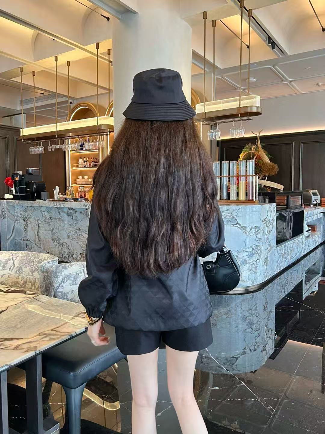 PR4DA ジャカード フード付き ウエスト絞り ジャケット【50％割引+送料無料】