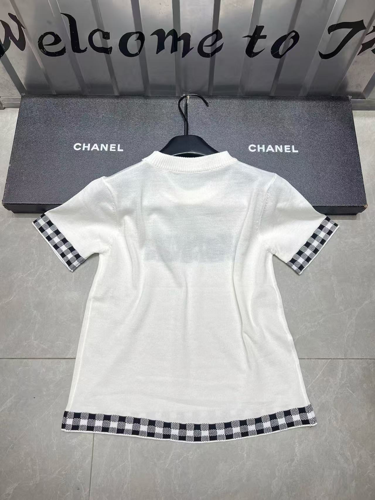 L0WEW レターウール 半袖セーター【50％割引+送料無料】