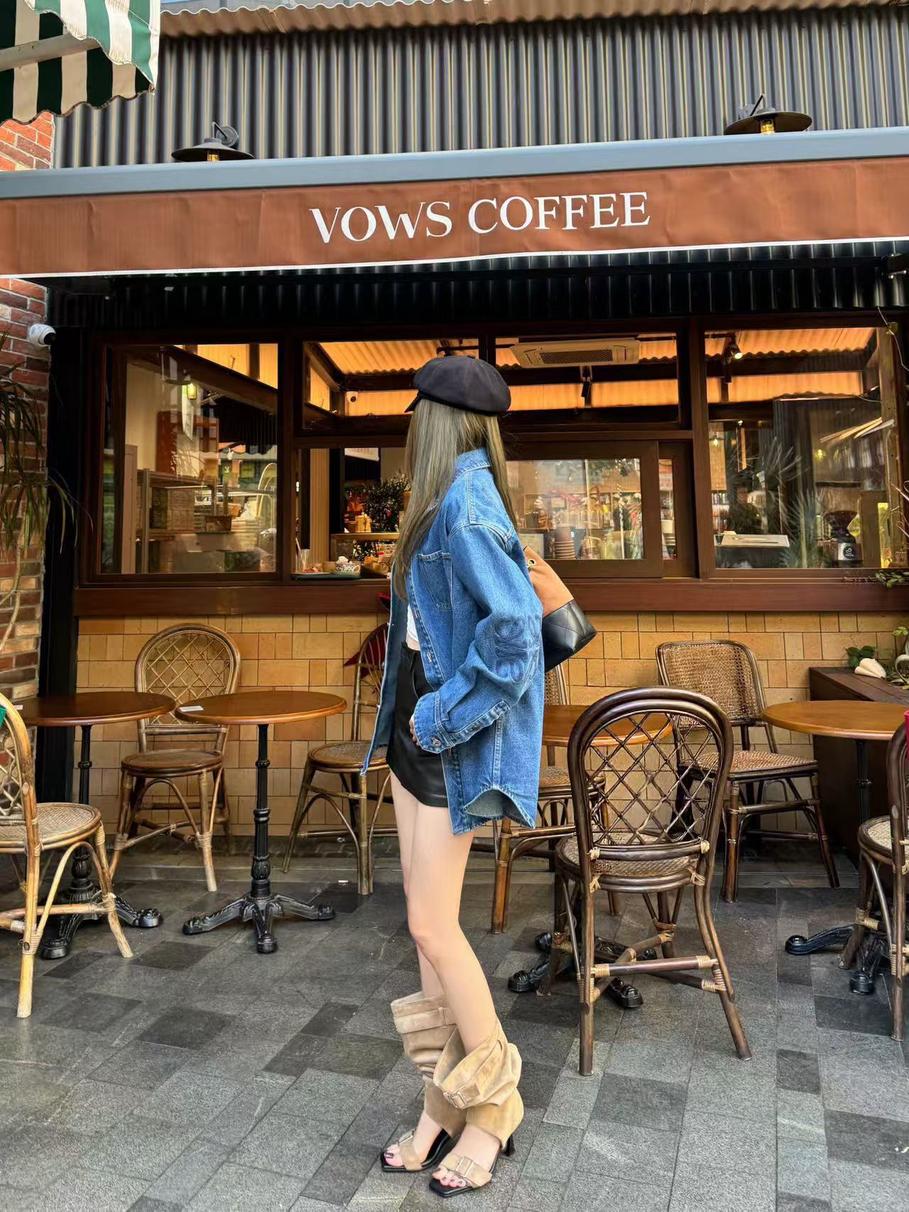 L0WEW シンプルデニムシャツ【50％割引+送料無料】