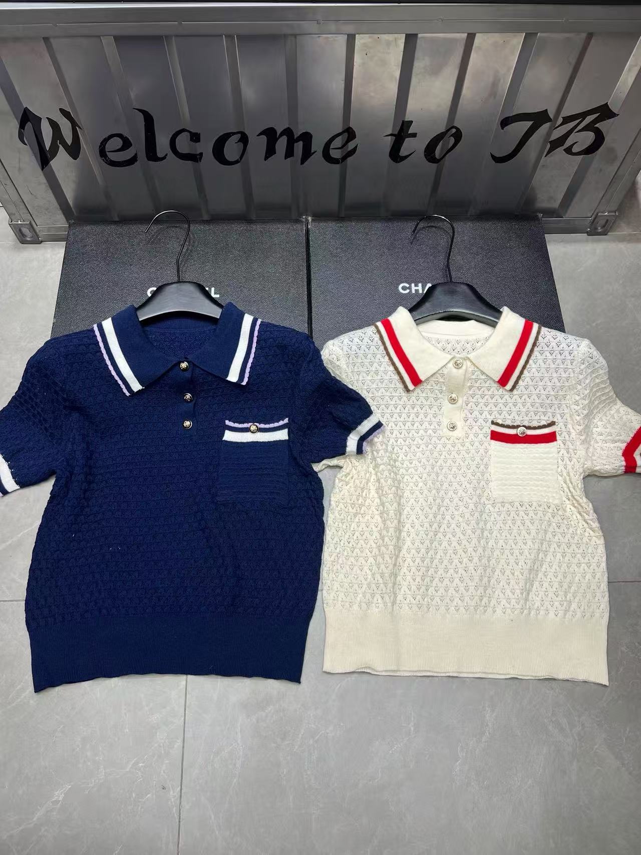 GUCC1 ポケット 透かし彫りウール セーター【50％割引+送料無料】