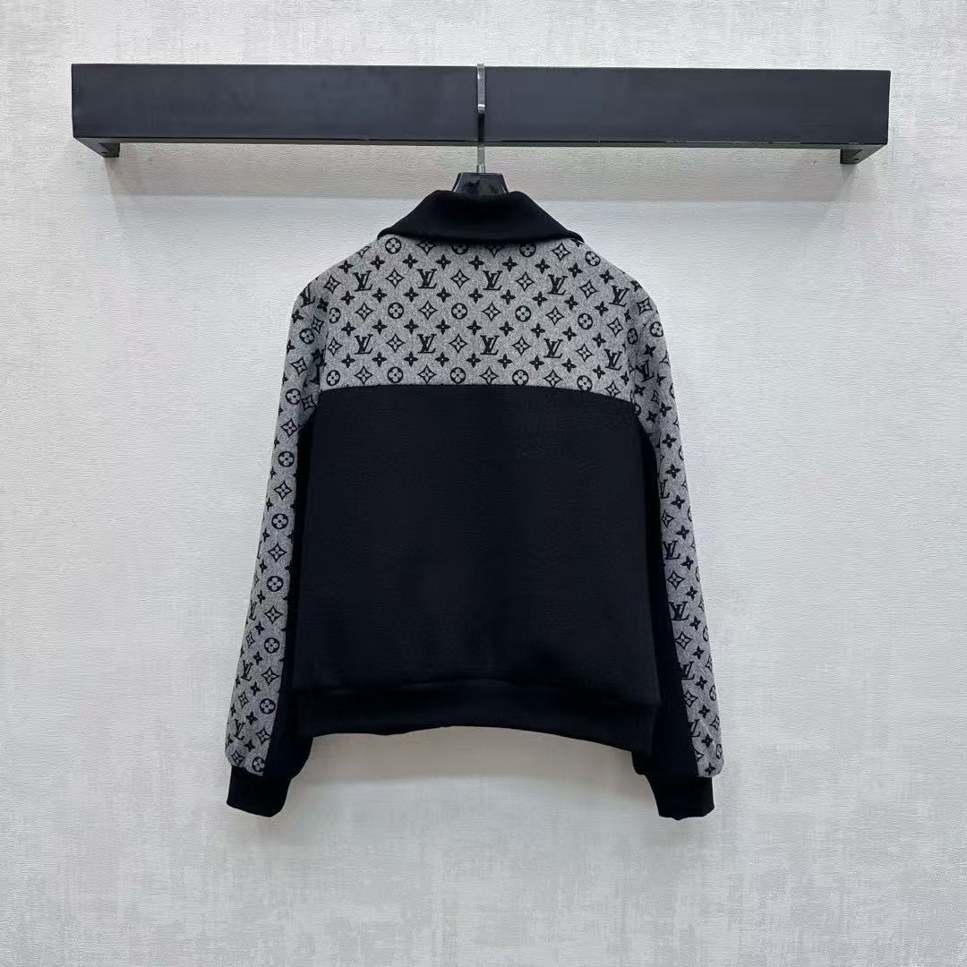 LVジャカードジップアップジャケット【50％割引+送料無料】