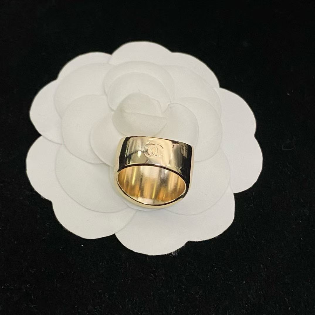 CHANE1 ダブルC ミニマリストリング【50％割引+送料無料】