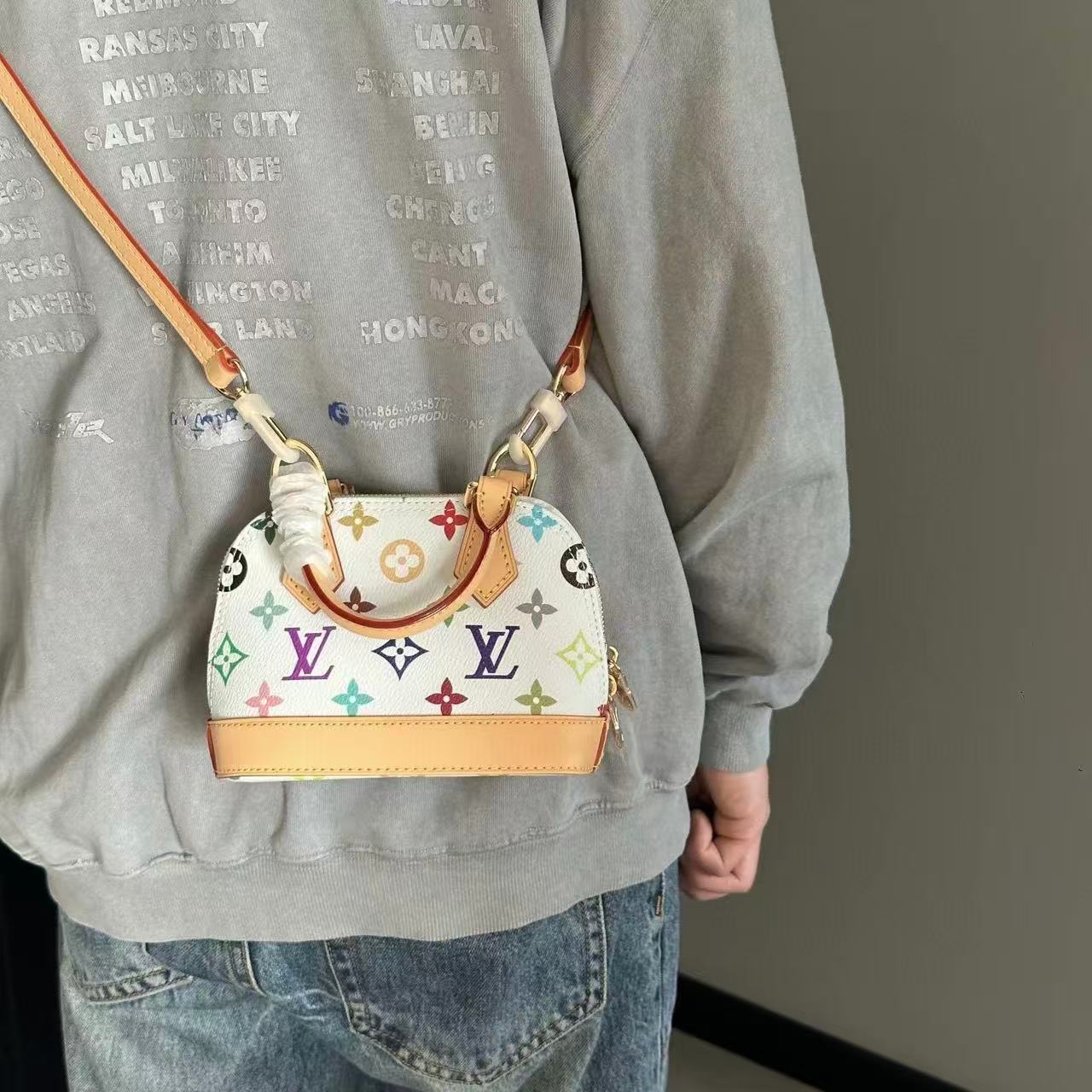 LVプリントハンドバッグ【50％割引+送料無料】