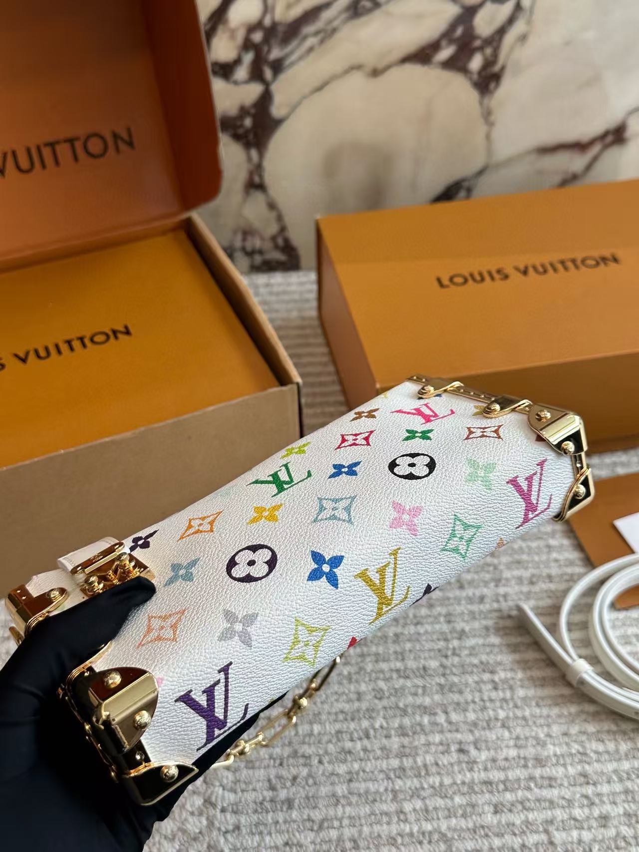 LV Side trunkチェーンバッグ【50％割引+送料無料】