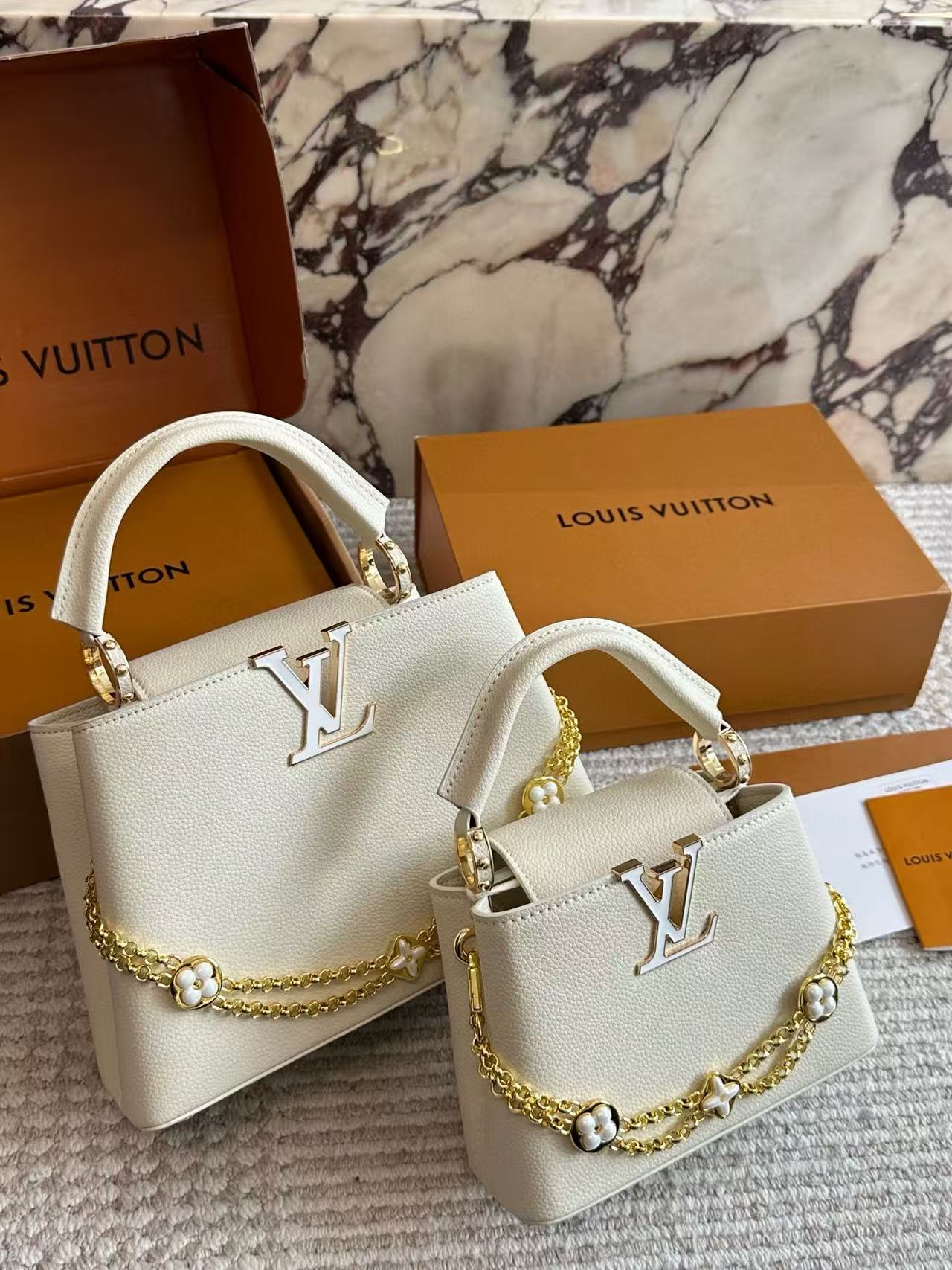 LV Capucinesハンドバッグ【50％割引+送料無料】