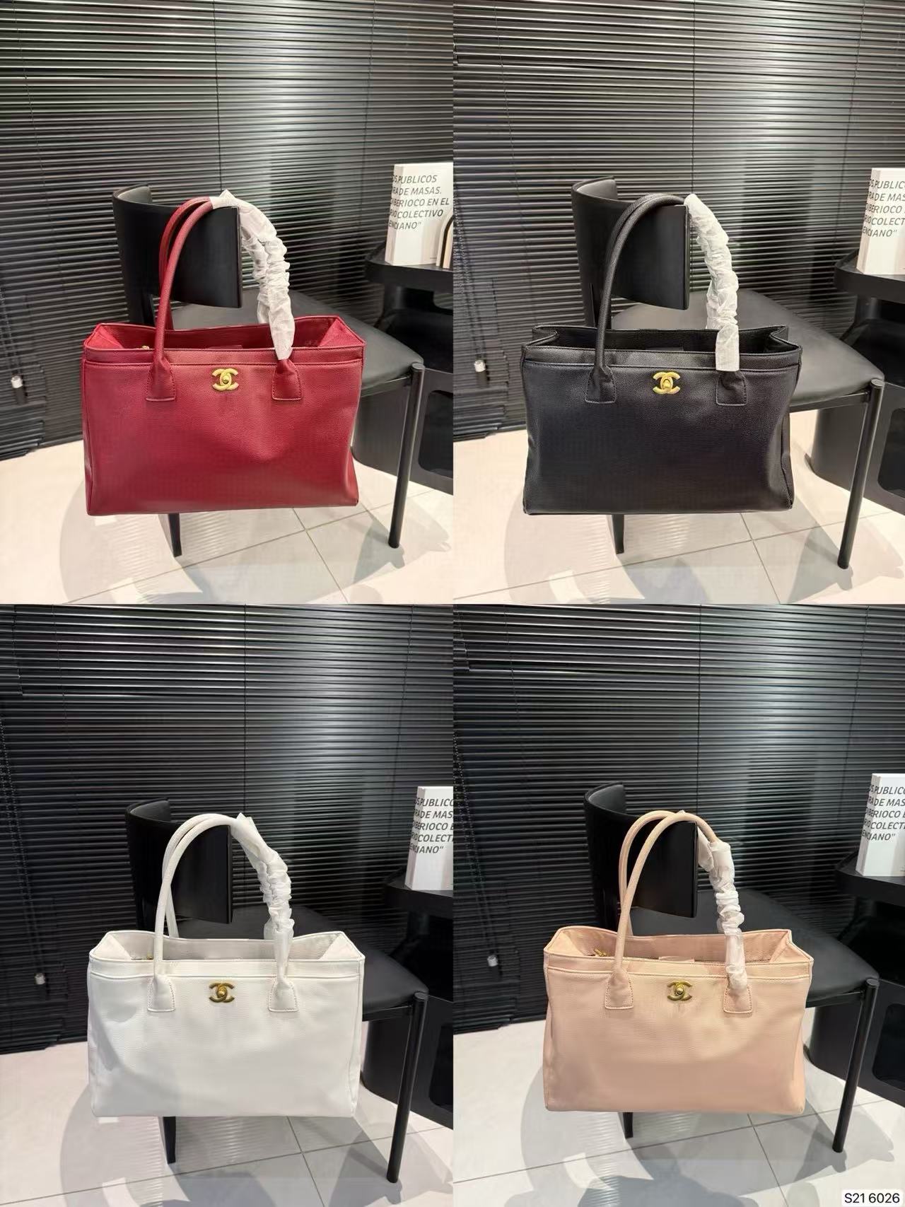 CHANE1 シンプルレザーハンドバッグ【50％割引+送料無料】