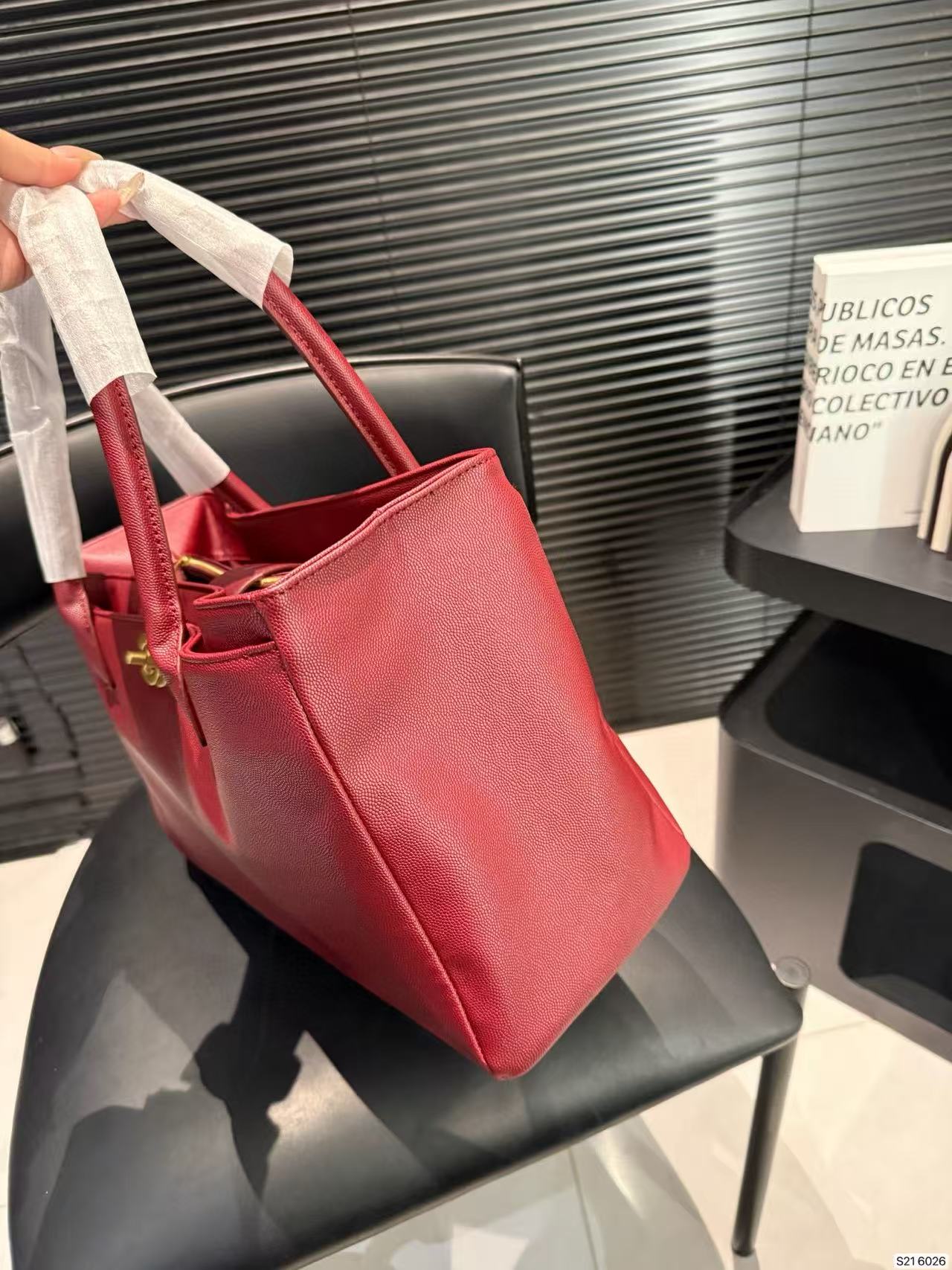 CHANE1 シンプルレザーハンドバッグ【50％割引+送料無料】