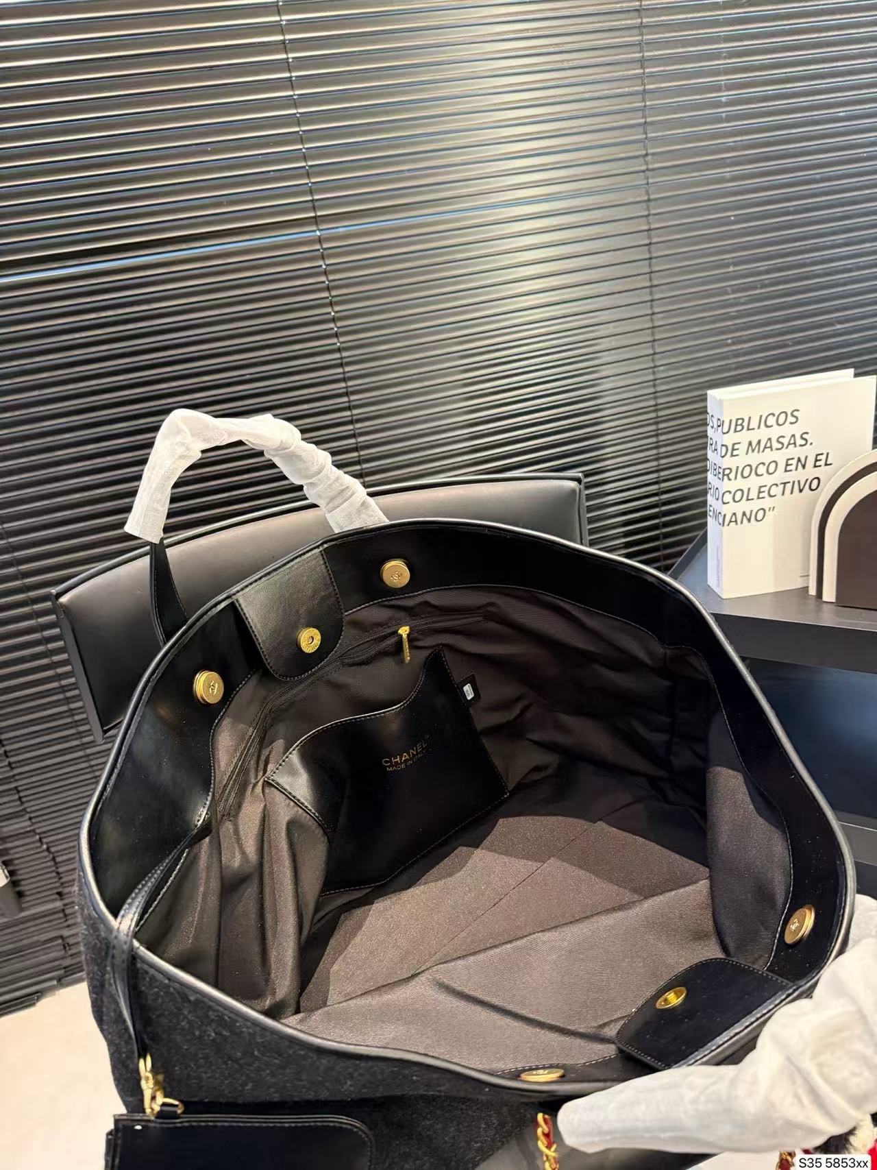 CHANE1 ウールチェーンビーチバッグ【50％割引+送料無料】