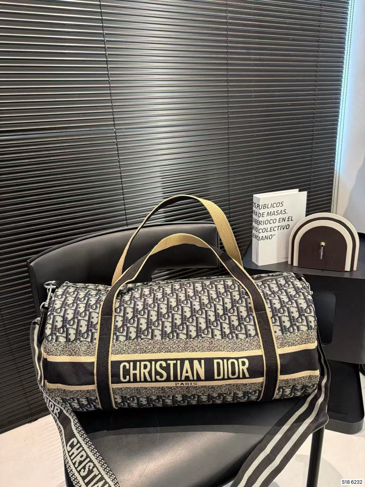 DIOR プリント トラベルバッグ【50％割引+送料無料】