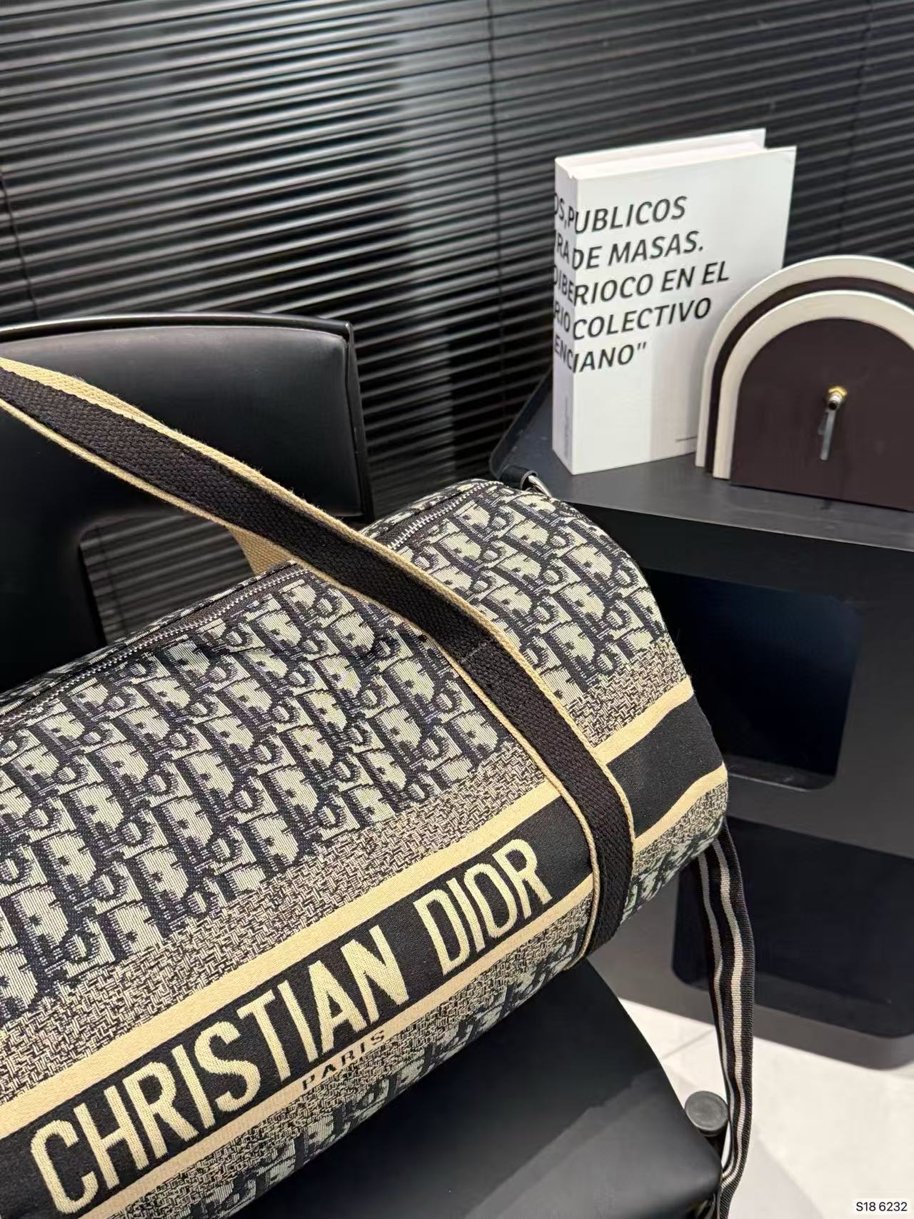 DIOR プリント トラベルバッグ【50％割引+送料無料】