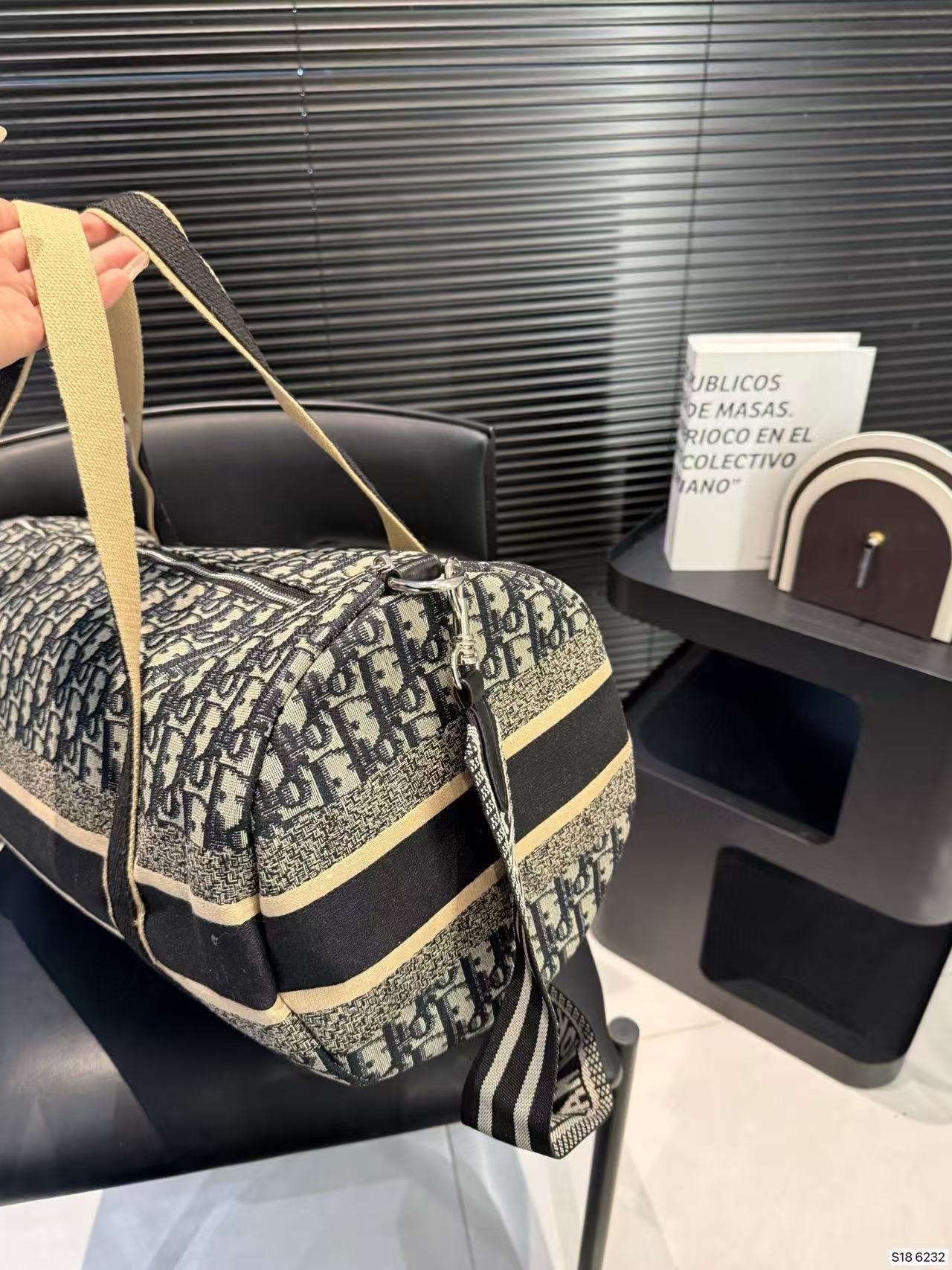 DIOR プリント トラベルバッグ【50％割引+送料無料】